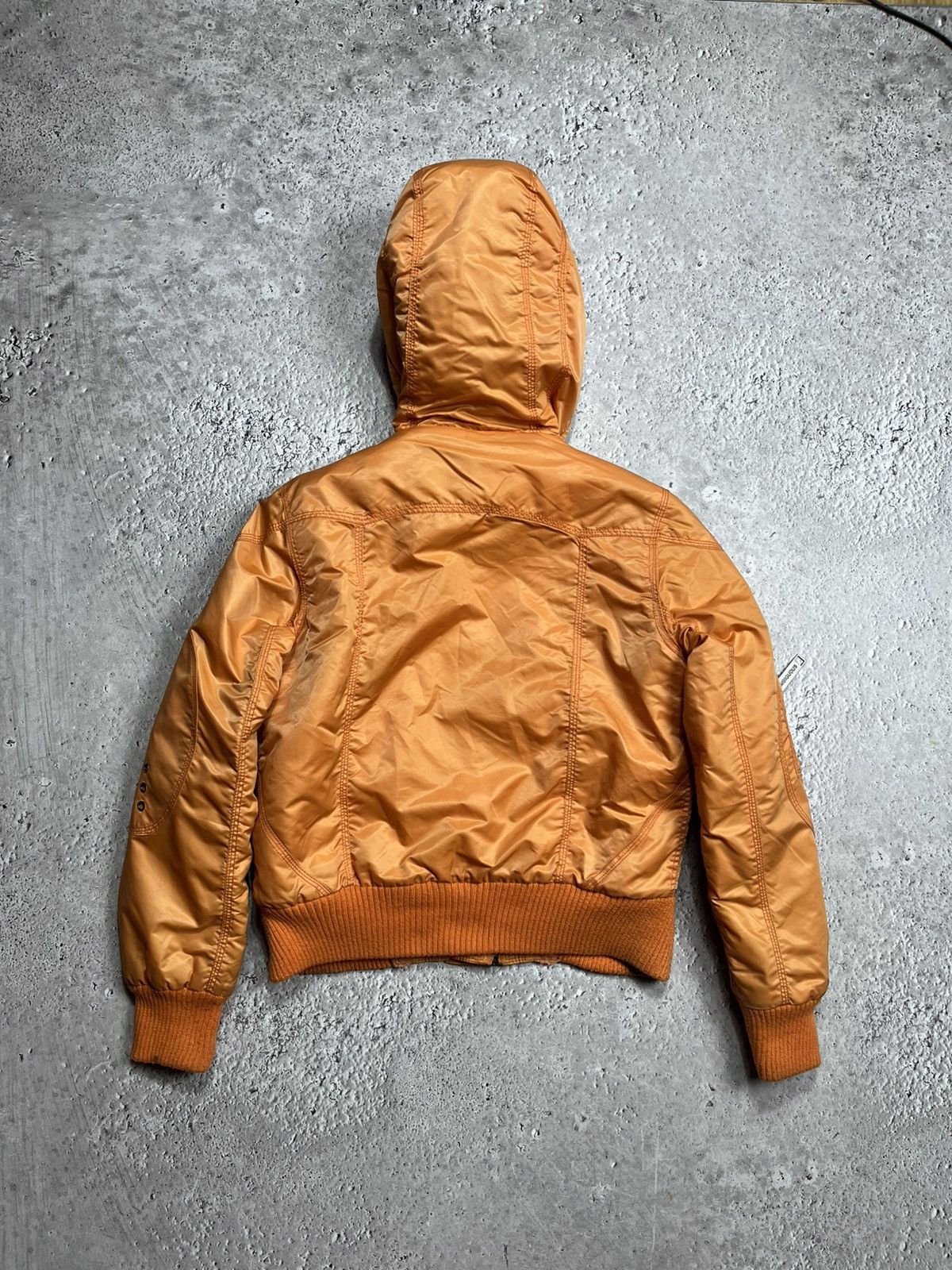 Other Women’s Cropped Bomber Jacket Faux Fur Lined Orange Size M Size M / US 6-8 / IT 42-44 - 15 Thumbnail