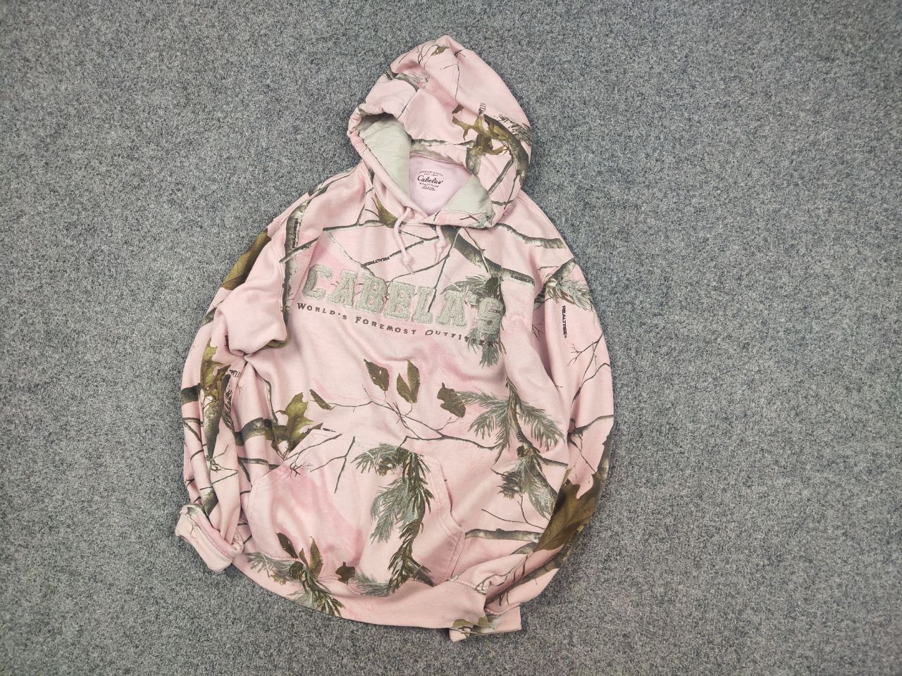 Realtree Cabela's Realtree Vintage Pink Oversized Hoodie Y2K Style Size US M / EU 48-50 / 2 - 3 Thumbnail