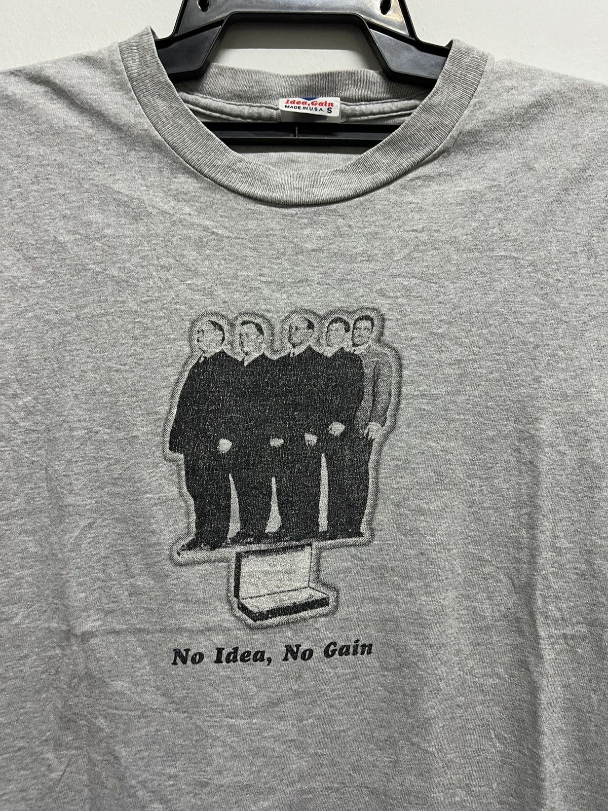 Band Tees × Vintage Vintage Nazi Not Kraftwerk Tee Size US S / EU 44-46 / 1 - 2 Thumbnail