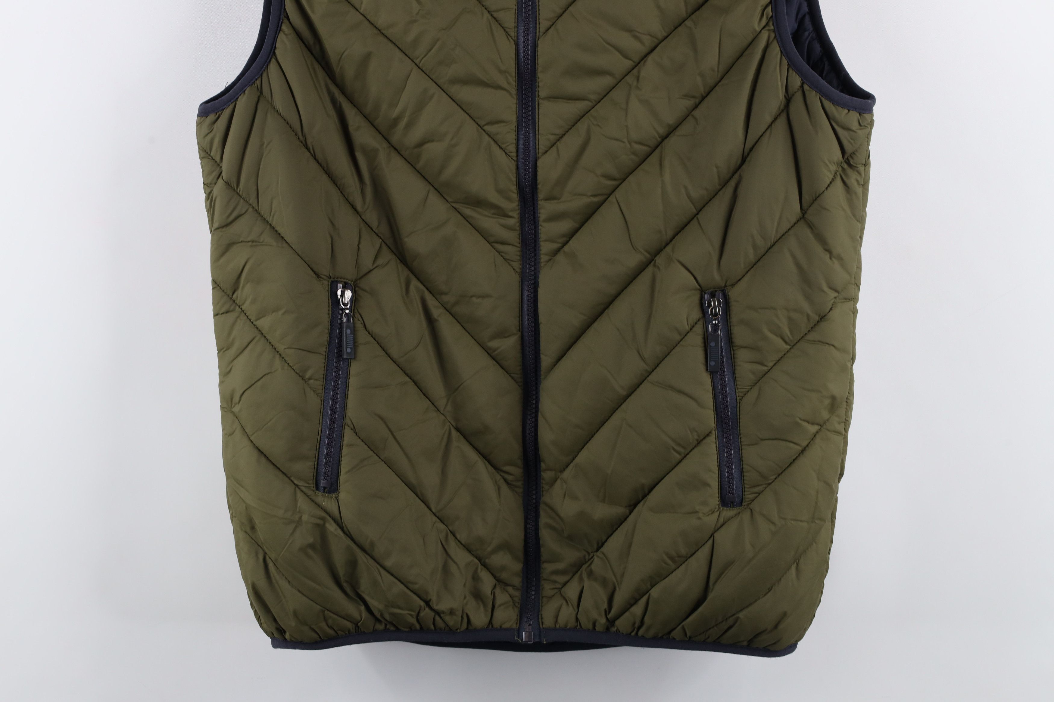 Jeep × Vintage Y2K Fiat Chrysler Jeep Motor Co Full Zip Puffer Vest Jacket Size US M / EU 48-50 / 2 - 3 Thumbnail