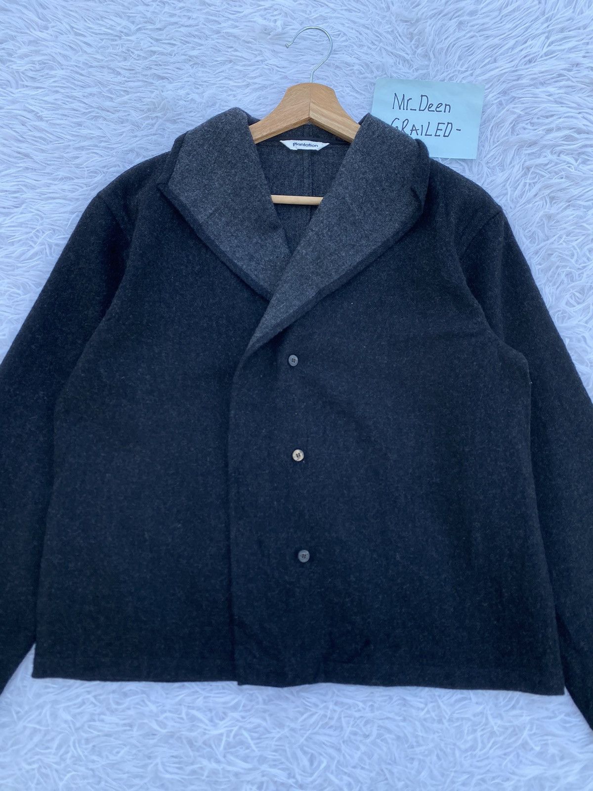 Rare Vintage Plantation by Issey Miyake Wool Jacket