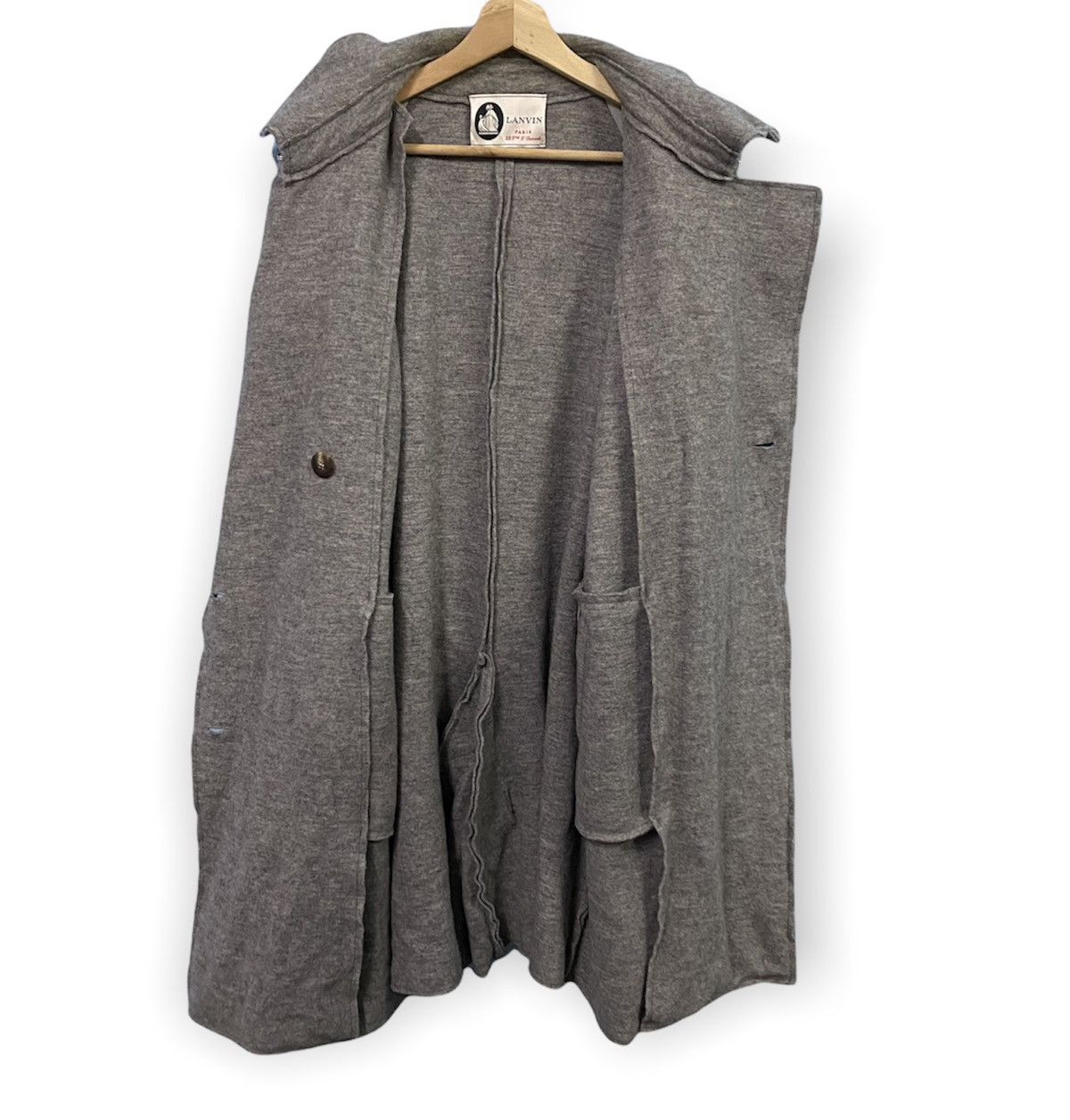 Lanvin LANVIN Defomation Double Lining Trench Coat Size US M / EU 48-50 / 2 - 3 Thumbnail