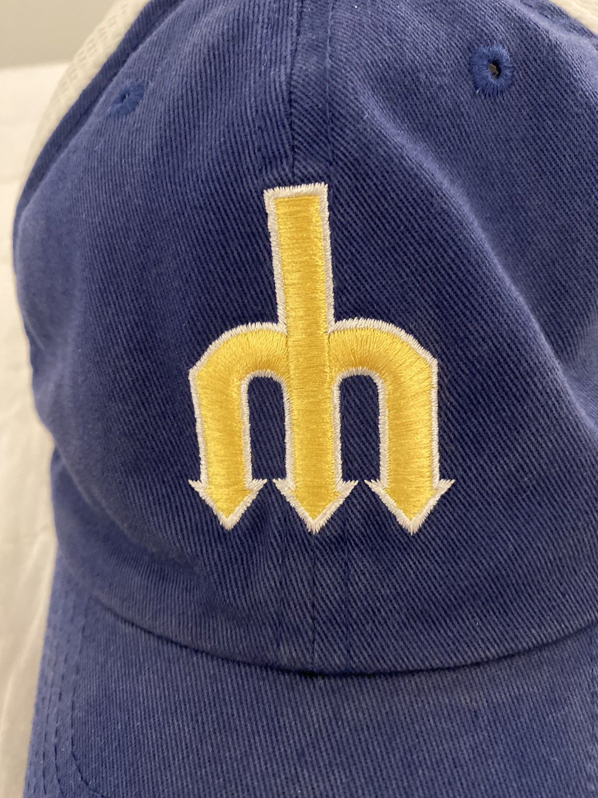 Cooperstown Collection Nike Seattle Mariners Heritage86 MLB Trucker Hat Size ONE SIZE - 6 Thumbnail