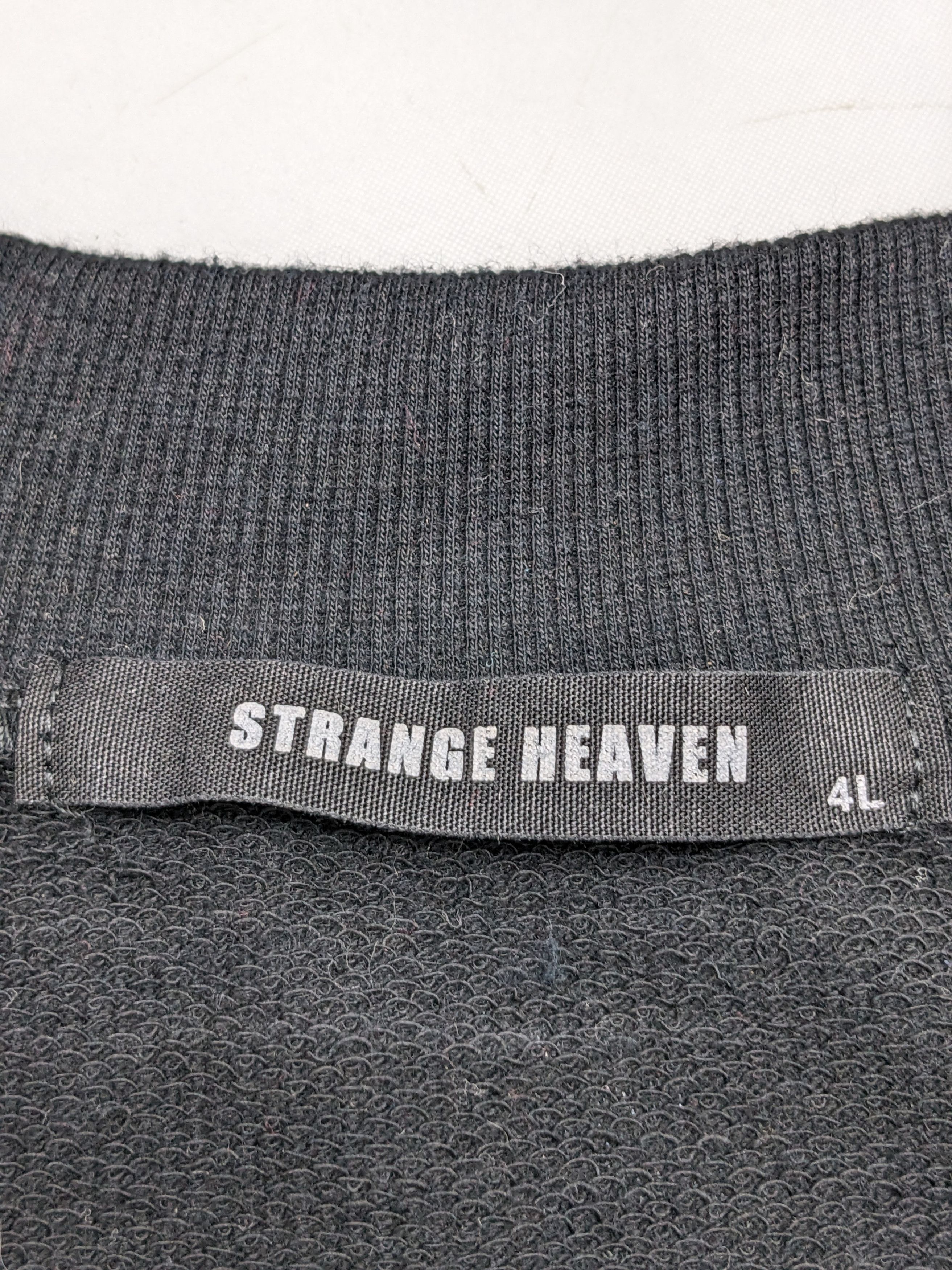 Japanese Brand Strange Heaven Japanese Brand Colour Block Sweatshirt Size US XXL / EU 58 / 5 - 10 Thumbnail