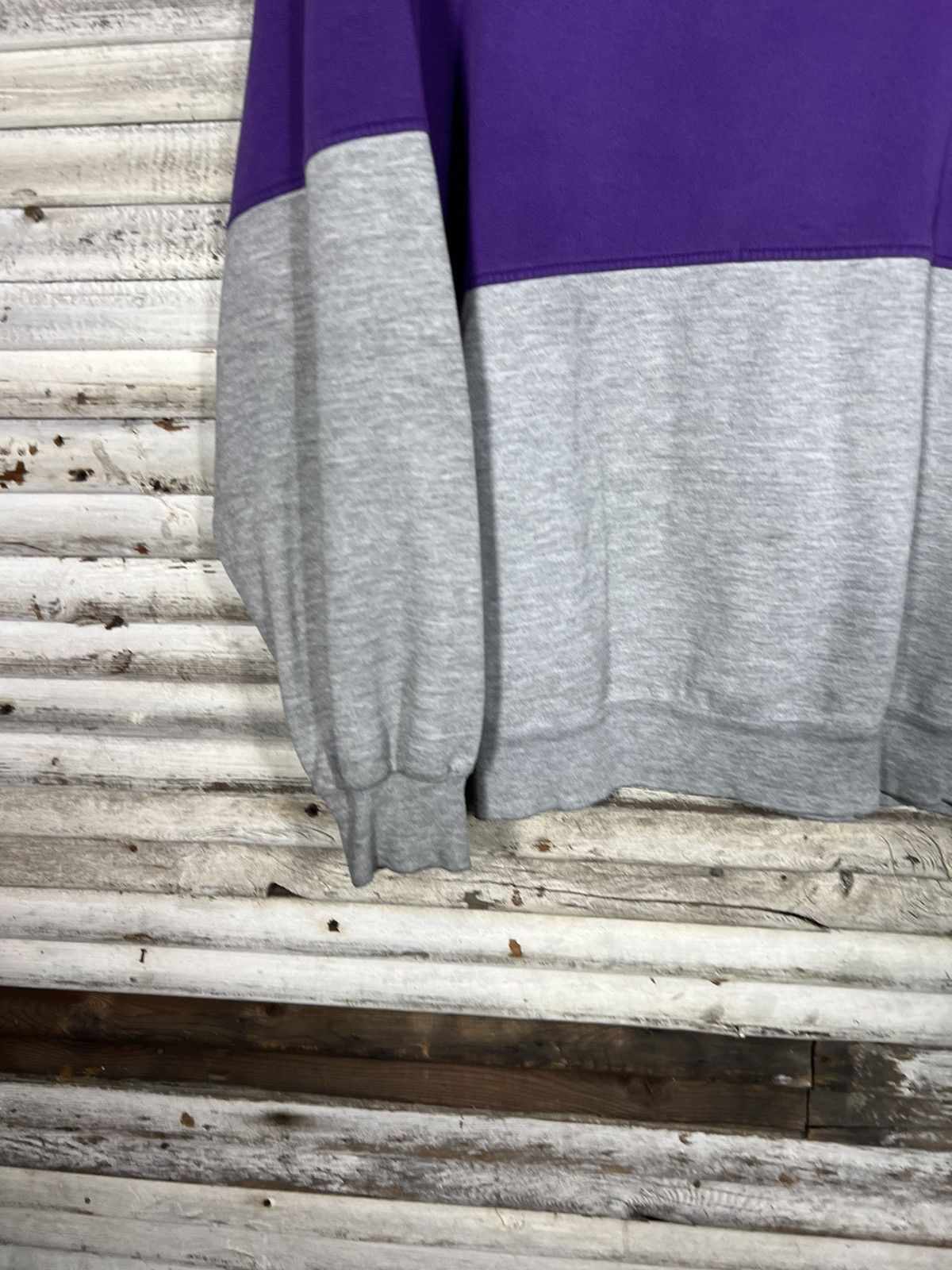 Nike × Vintage Vintage Two Tone Nike Sweatshirt Size US XL / EU 56 / 4 - 6 Thumbnail