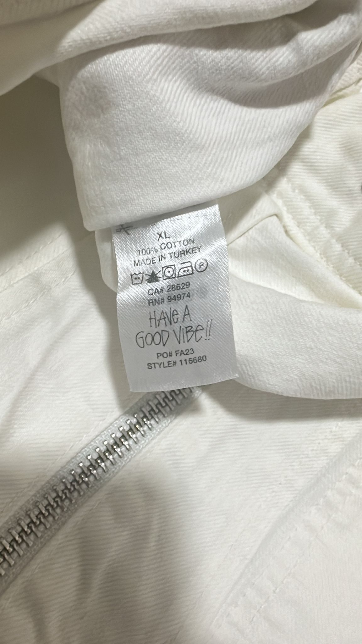 Stussy Stussy Zip Work Jacket Bone Size XL Size US XL / EU 56 / 4 - 9 Thumbnail