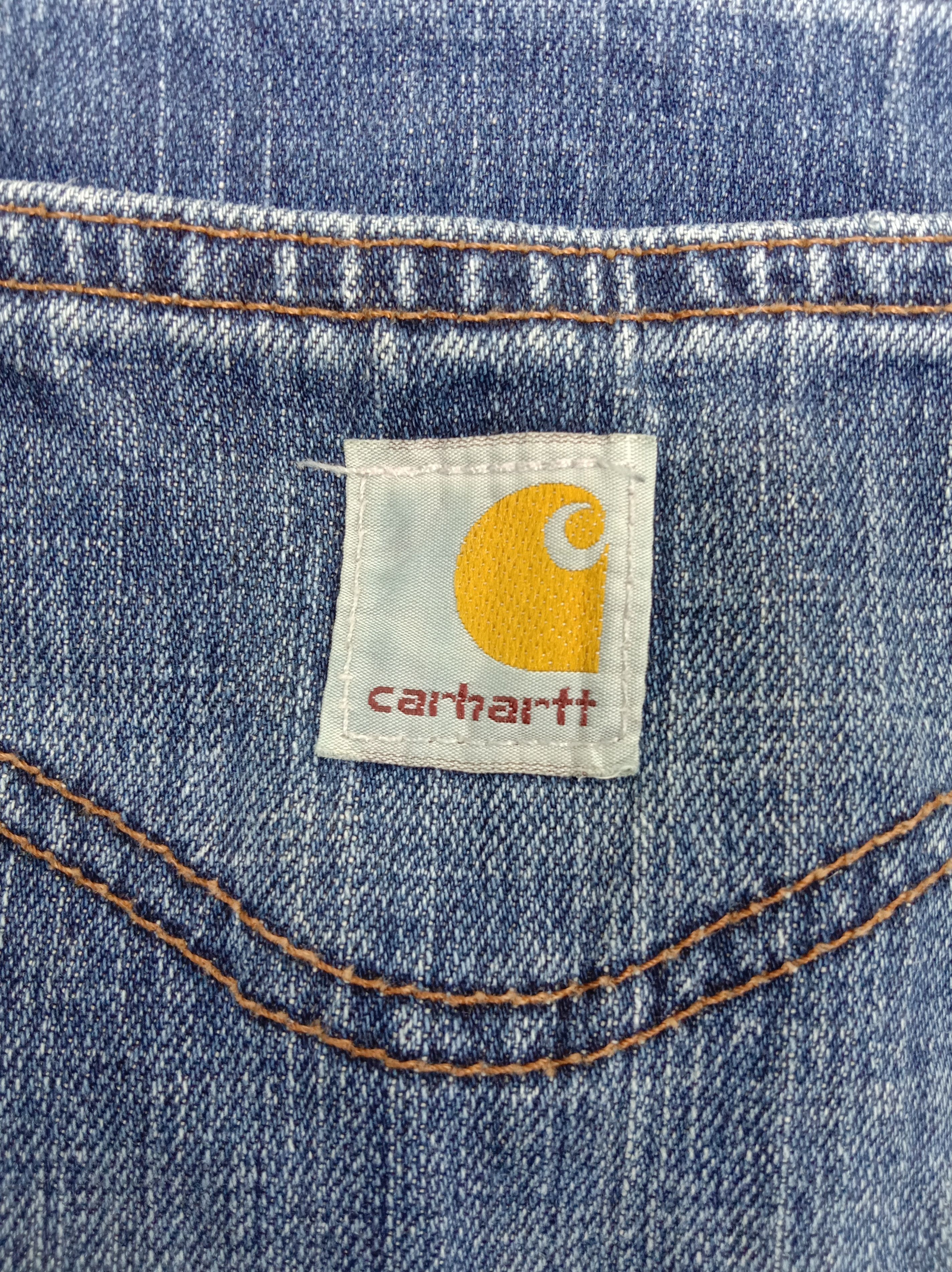 Carhartt Vintage Carhartt Blue Wash Flare Jeans Bell Bottom Denim Size 32" / US 10 / IT 46 - 12 Thumbnail