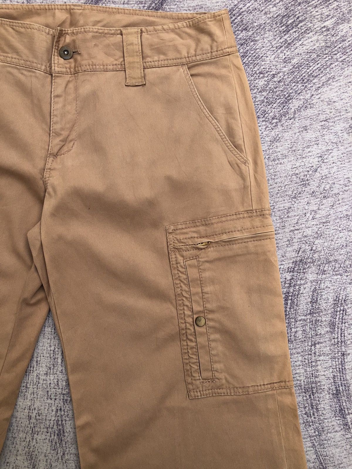 FOR OTHERS × Vintage Y2K Cargo Trousers Baggy Khakis Multi Pocket Tactical Pants Size US 32 / EU 48 - 5 Thumbnail