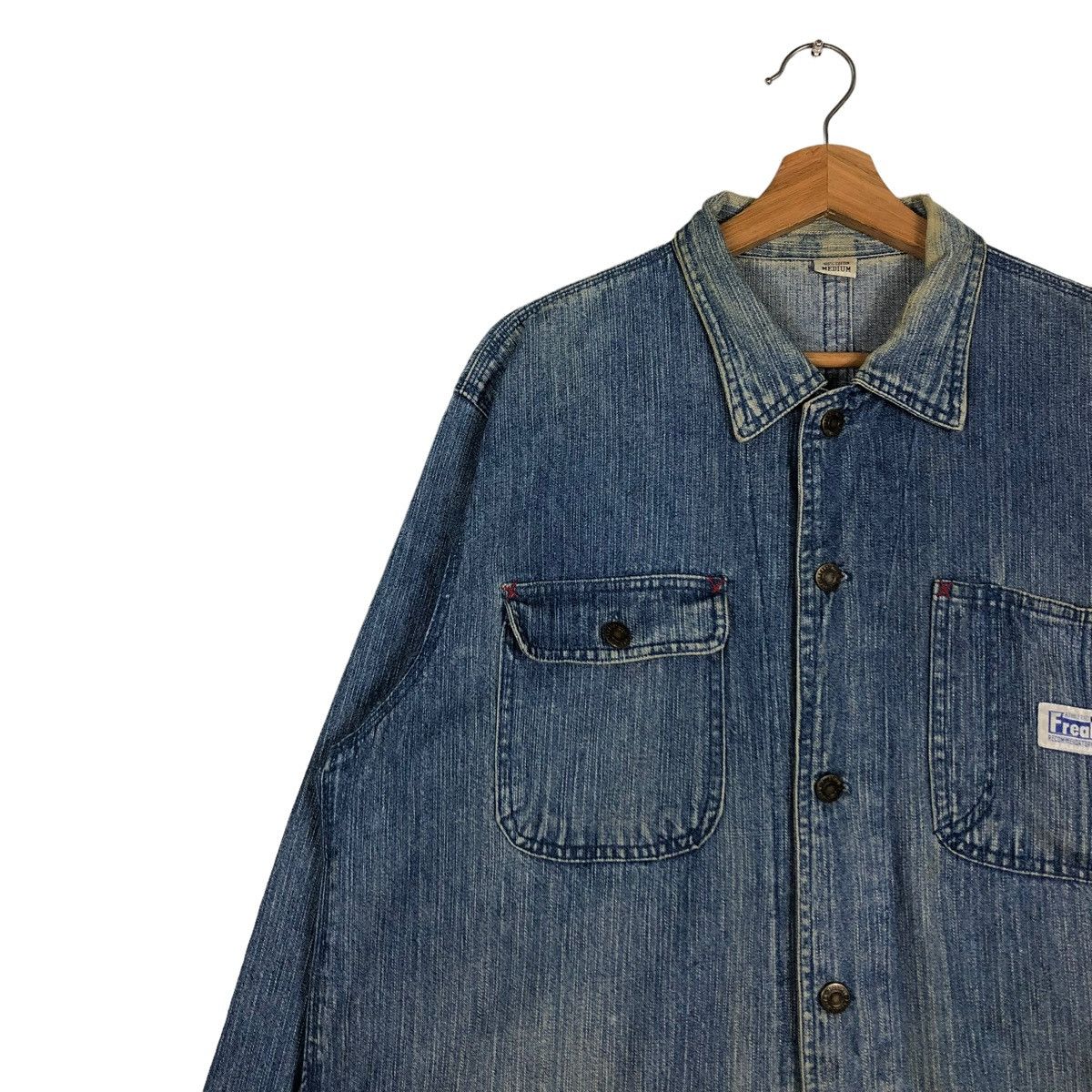 Japanese Brand × Vintage 🔥VINTAGE CHORE WORK JACKET FREAKS JAPAN ISSEY MIYAKE Size US M / EU 48-50 / 2 - 5 Thumbnail