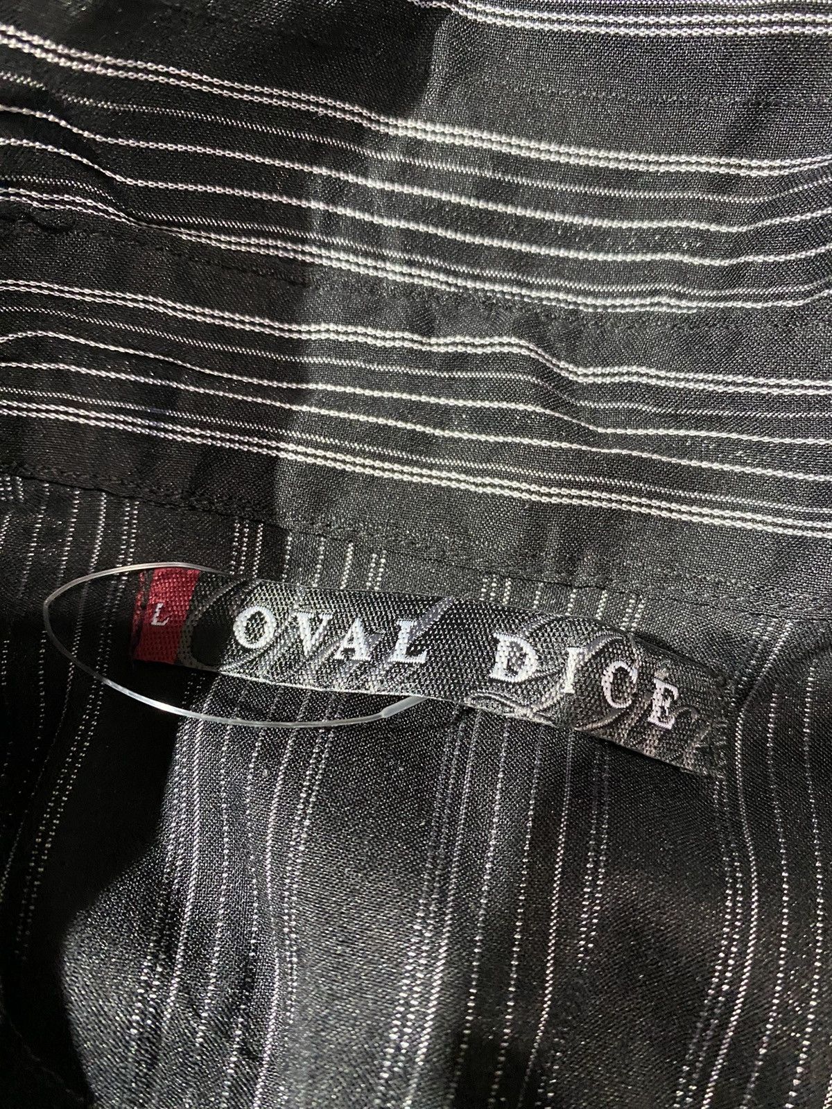 If Six Was Nine × Japanese Brand × Le Grande Bleu (L.G.B.) Oval Dice Reconstructed Zip Up Button Shirt Size US M / EU 48-50 / 2 - 4 Thumbnail