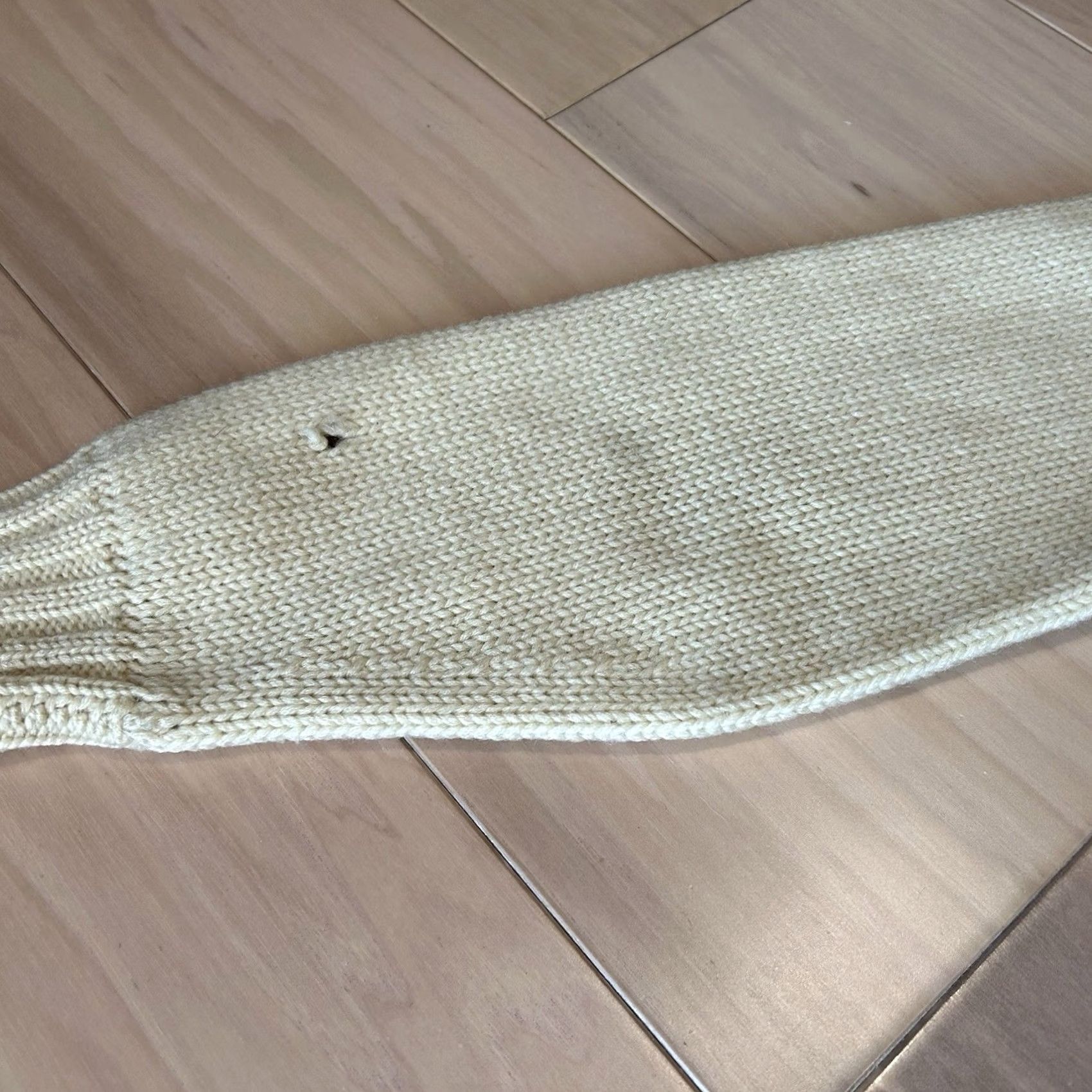 Vintage VINTAGE Neusteters Sports Shop Hooded Cardigan Sweatshirt Wool Ivory Women S Size S / US 4 / IT 40 - 6 Thumbnail