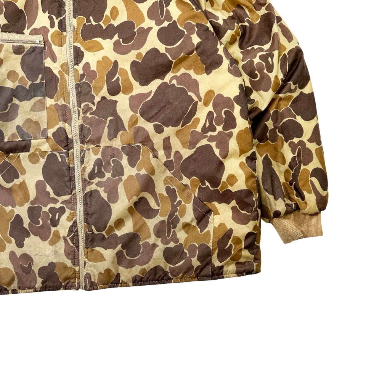 Vintage Vintage 90s Camo All Over Print Military Jacket Size US XL / EU 56 / 4 - 2 Thumbnail