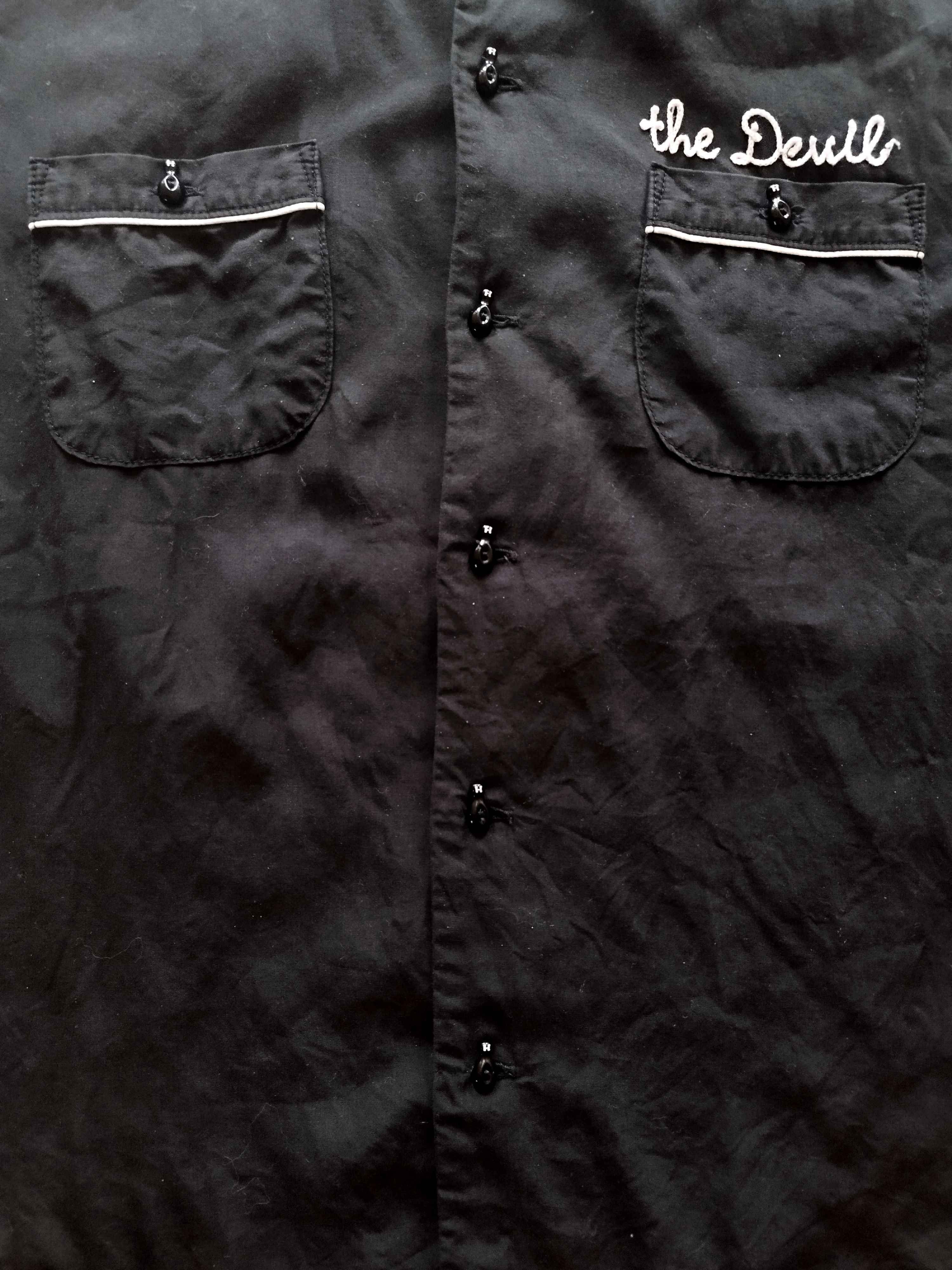 Hysteric Glamour Hysteric Glamour “The Devil” Bowling Shirt Size US M / EU 48-50 / 2 - 6 Thumbnail
