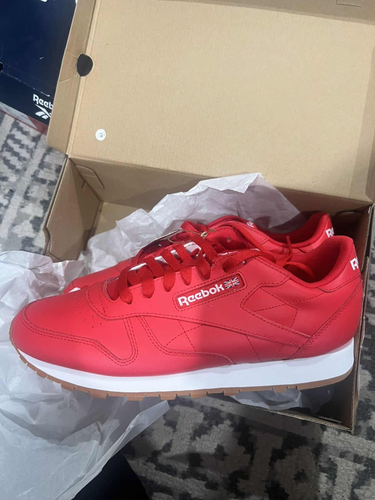 Reebok Reebok Red Classics Size US 12 / EU 45 - 7 Thumbnail