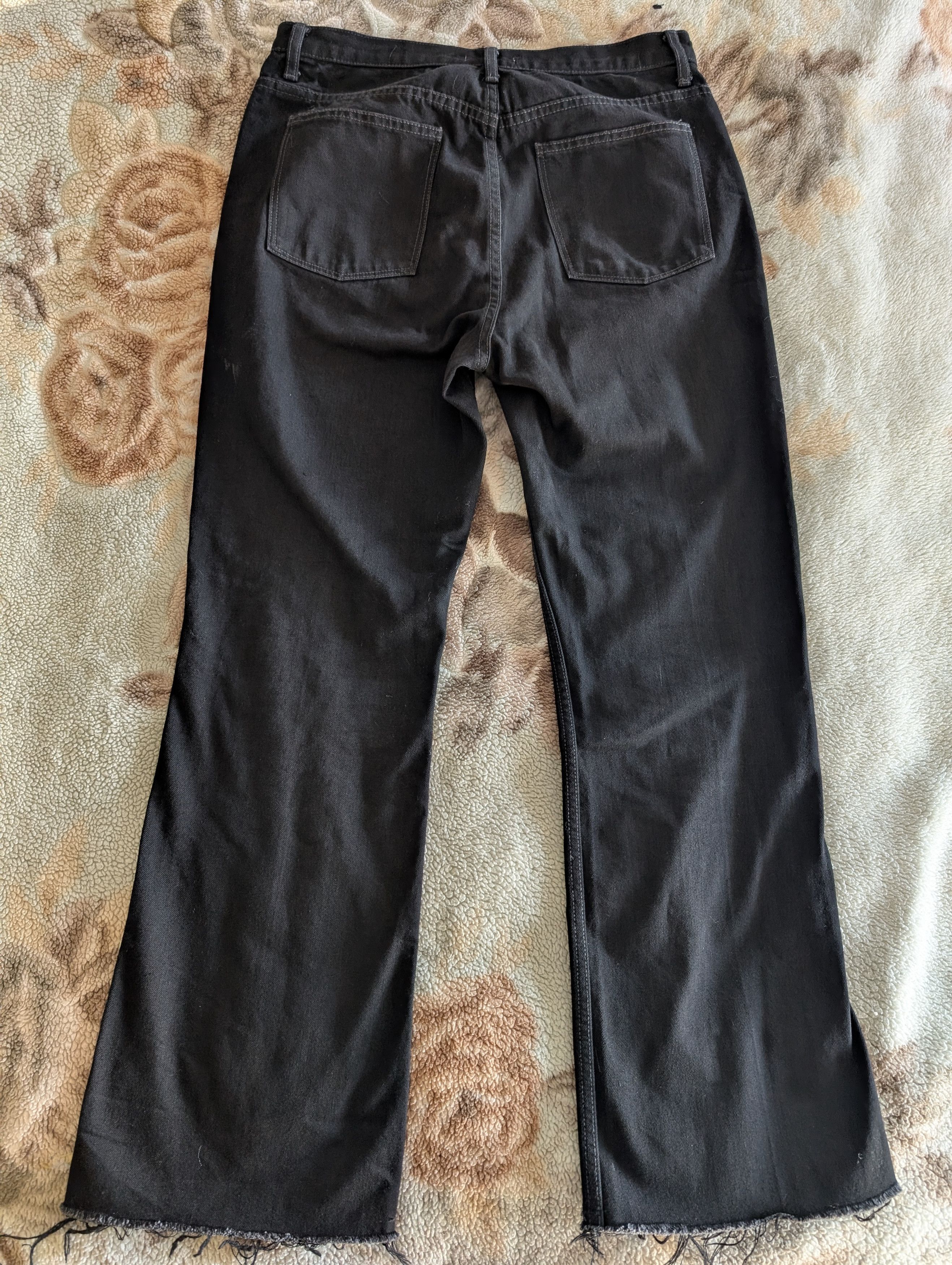 Uniqlo Uniqlo U Raw Hem Flare Jeans Size US 31 - 2 Thumbnail