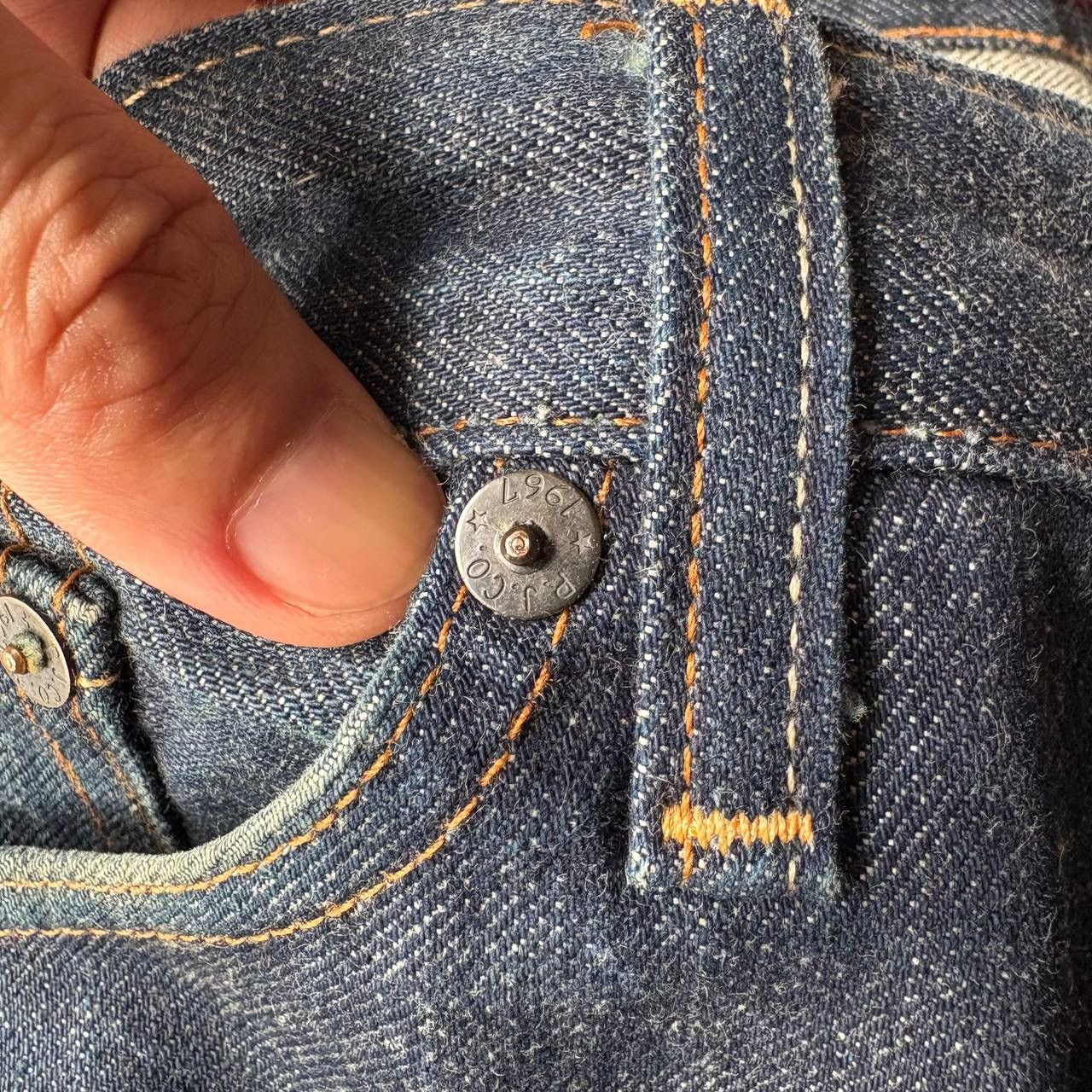 Polo Ralph Lauren Polo Ralph Lauren Company Hayden Cuff Indigo Jeans Pants Size US 33 - 8 Thumbnail