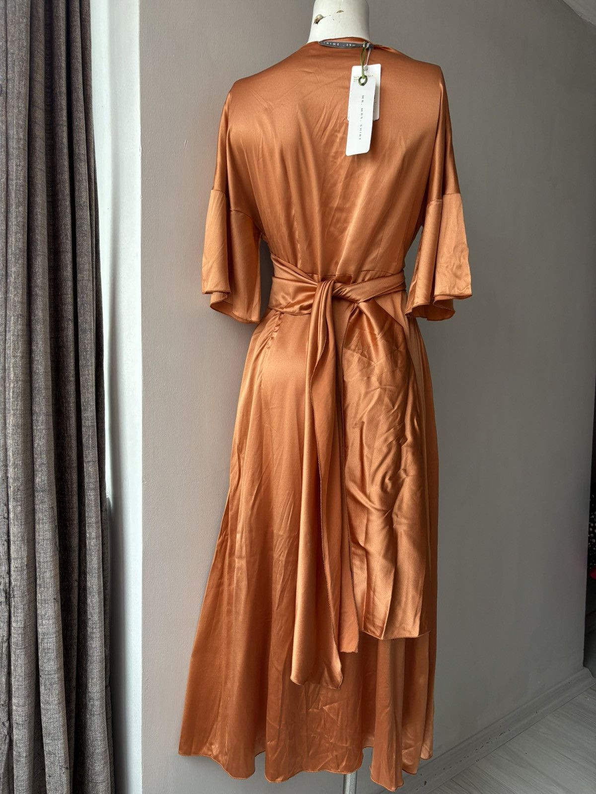 Vintage Italian mr.mrs.shirt silk dress Size M / US 6-8 / IT 42-44 - 17 Thumbnail