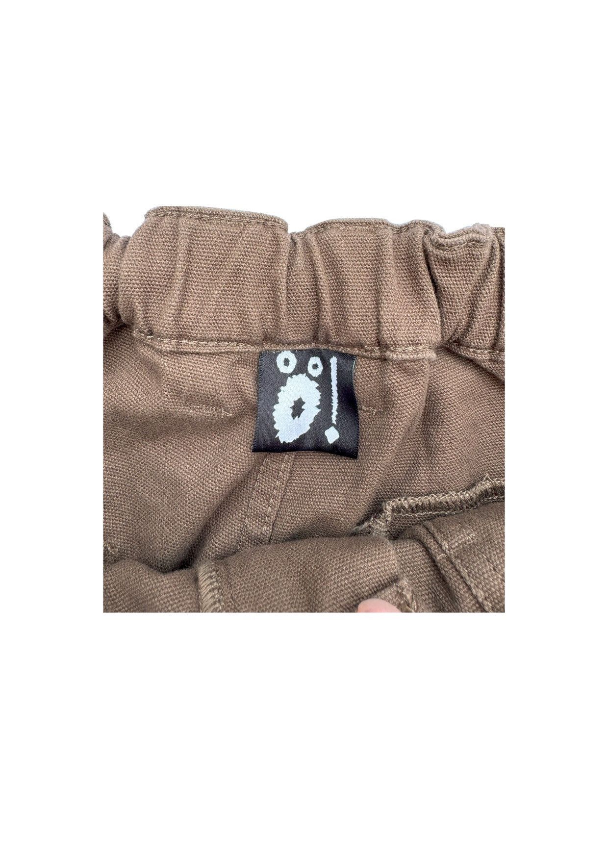 Designer × Japanese Brand GEKIDO.WORLD MOMO BROWN CANVAS SHORTS Size US 30 / EU 46 - 3 Thumbnail
