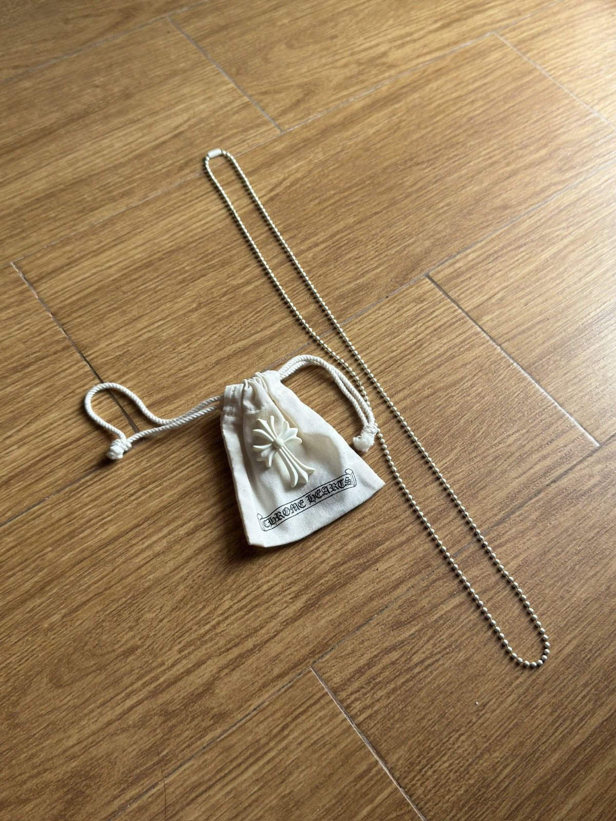 Chrome Hearts Chrome Hearts silicone White Cross Necklace Size ONE SIZE - 7 Thumbnail