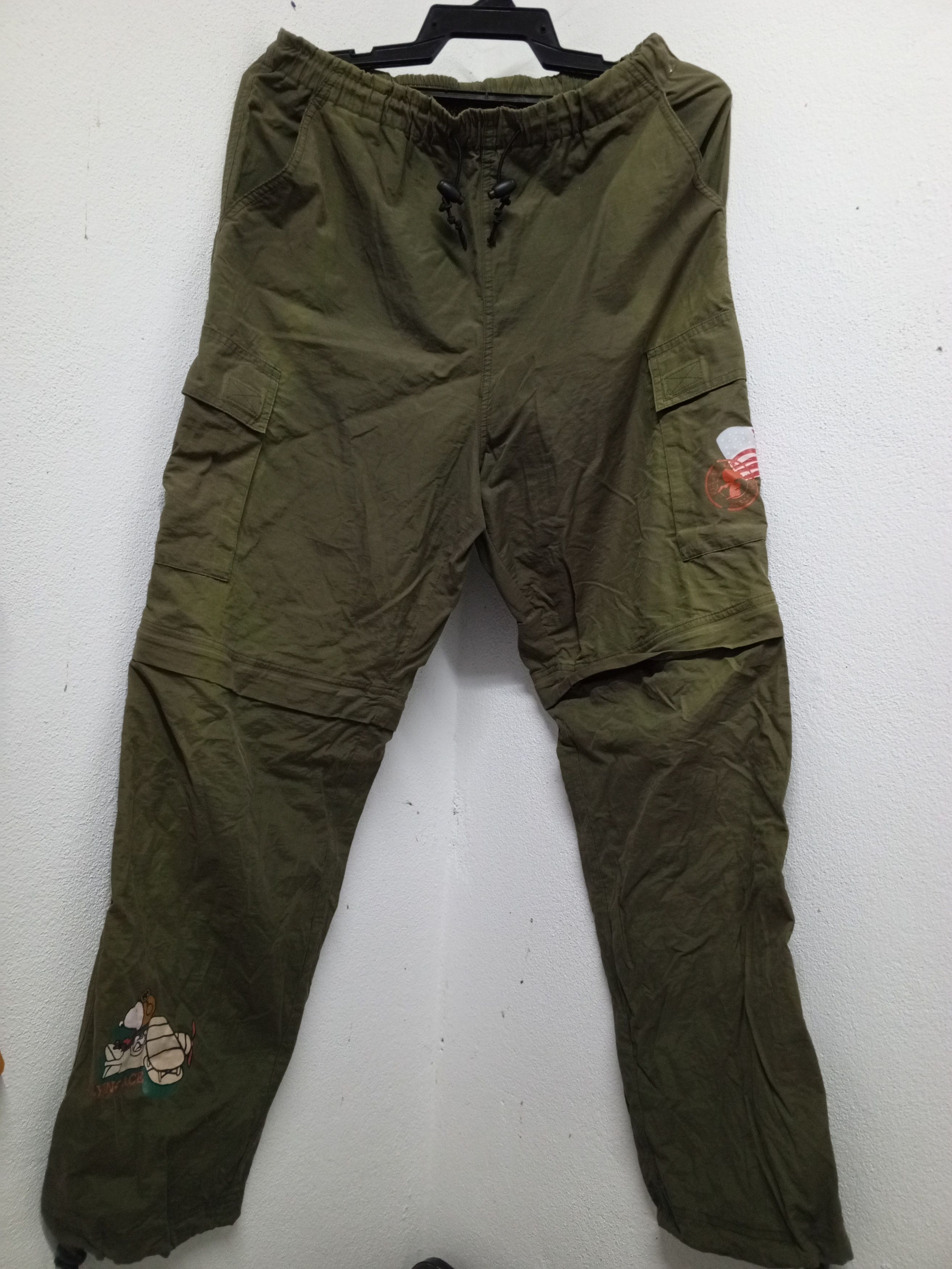 PEANUTS FLYING ACE CARGO GREENARMY