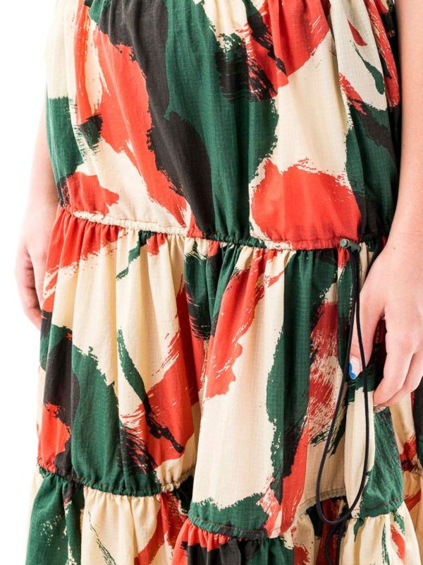 Kenzo o1y1025 Midi Skirt in Multicolor Size 27" / US 4 / IT 40 - 5 Thumbnail