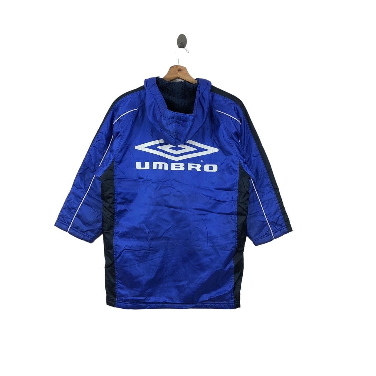 Umbro Vintage UMBRO ENGLAND Football Coach Jacket Windbreaker Size US M / EU 48-50 / 2 - 2 Thumbnail