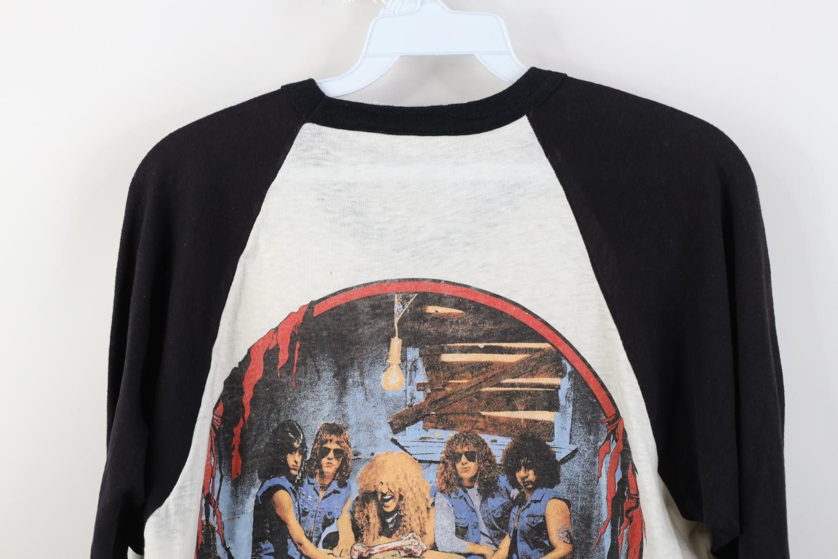 Vintage Vintage 80s 1984 Stay Hungry Tour Twisted Sister T-Shirt Size M / US 6-8 / IT 42-44 - 16 Thumbnail