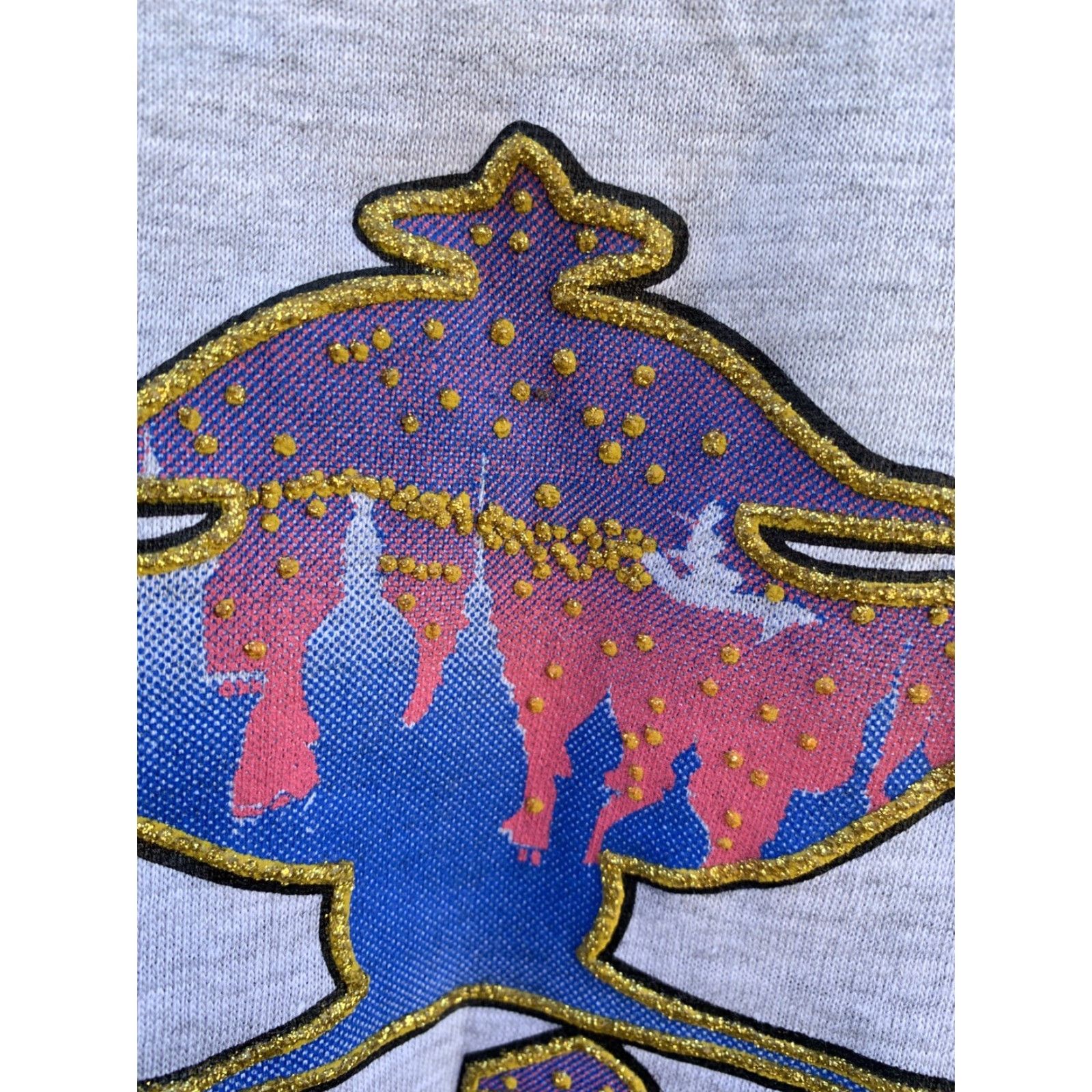 Paradise VINTAGE Tee-Paradise TOS Aladdin Hotel & Casino T-Shirt Single Stitch XL Gray Cotton Men Short Sleeve Crew Neck Graphic 90s souvenir Size US XL / EU 56 / 4 - 2 Thumbnail