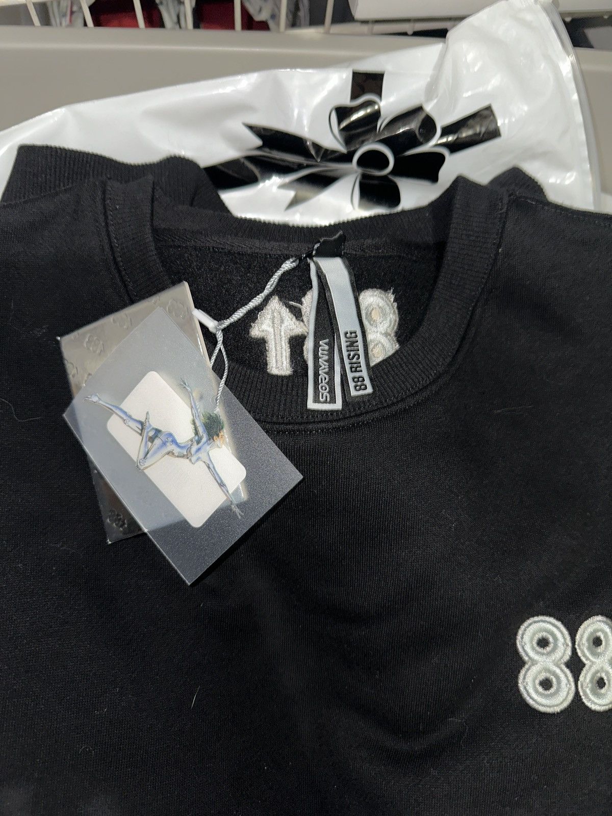 88SORAYAMA ROBOT EMBROIDERED BLACK