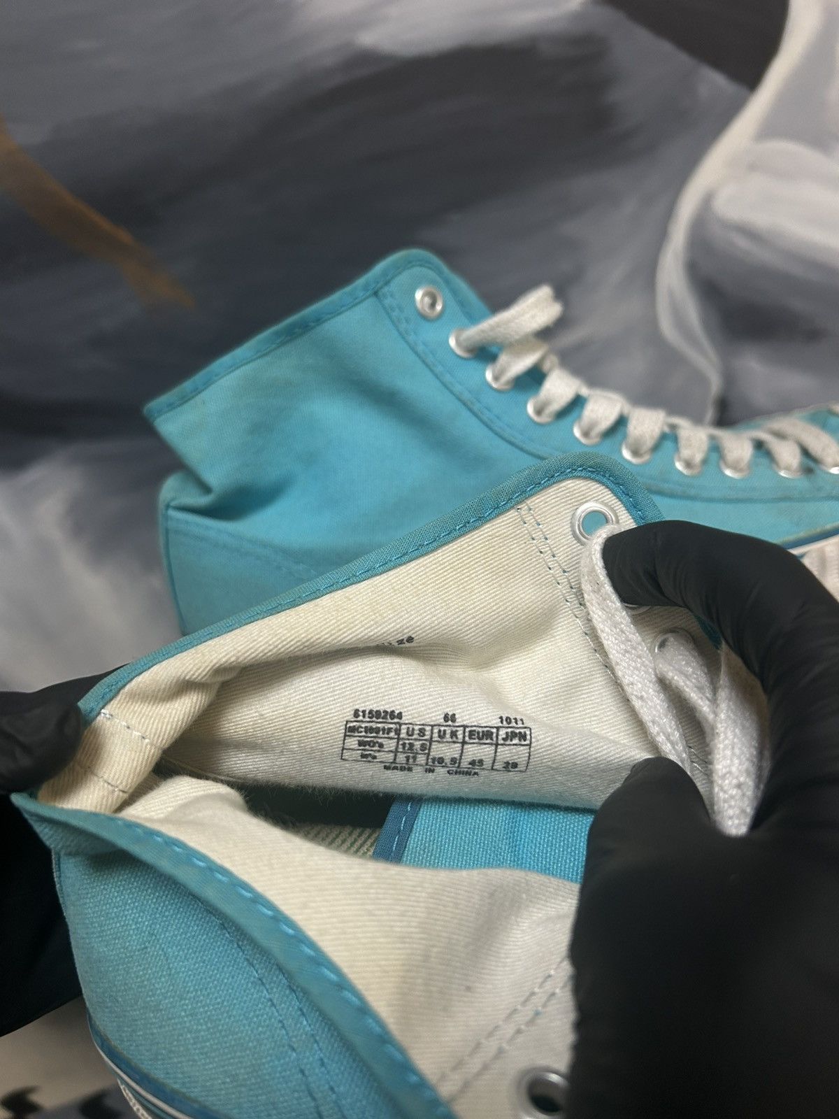 Vintage blue high tops Size US 11 / EU 44 - 6 Thumbnail