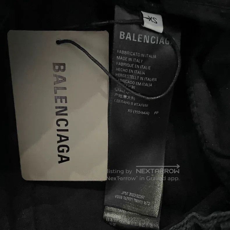 Balenciaga Balenciaga size XS Black Logging Pants Size US 27 - 4 Thumbnail