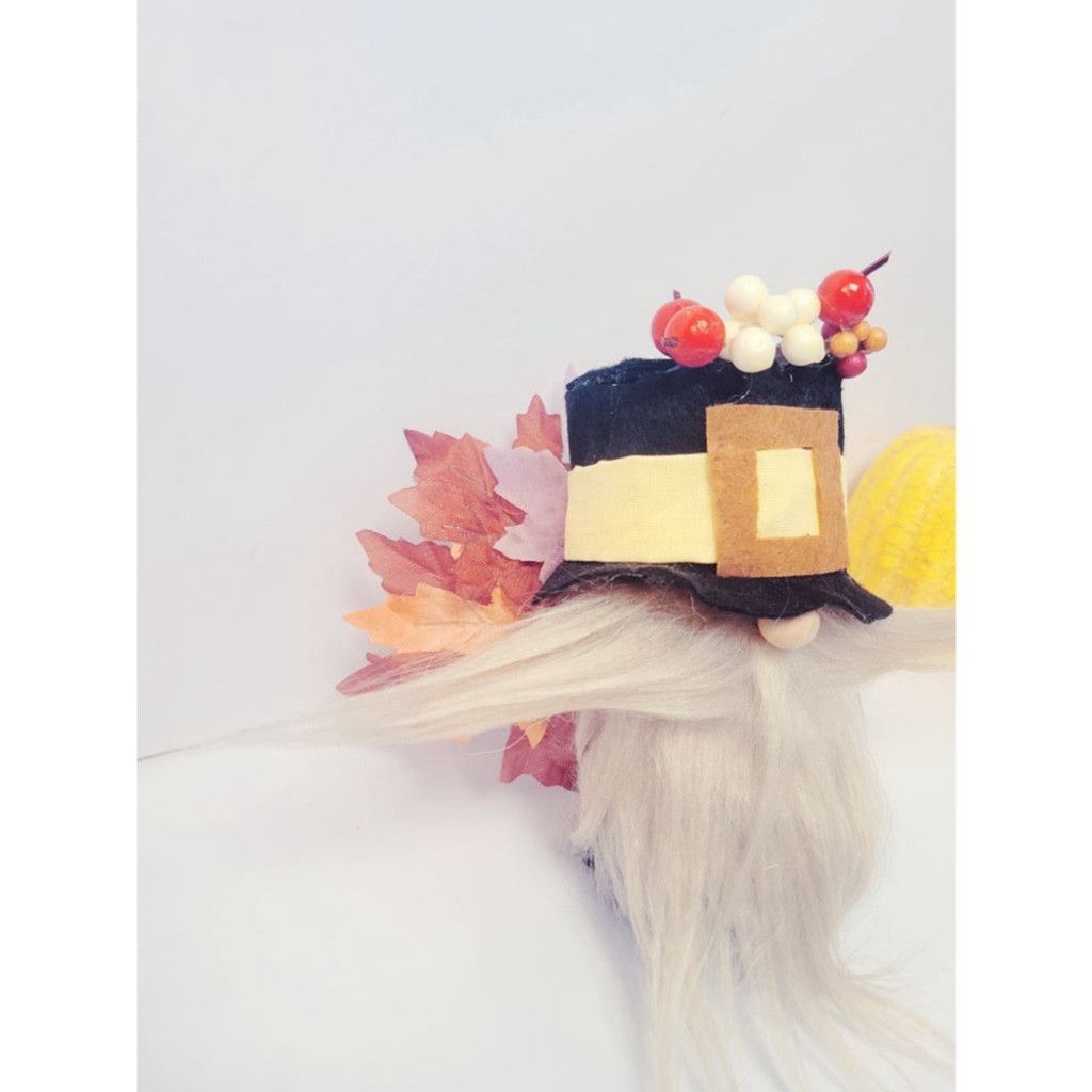 Handmade Fall Autumn Turkey Thanksgiving Gnome Home Decor Size ONE SIZE - 6 Thumbnail
