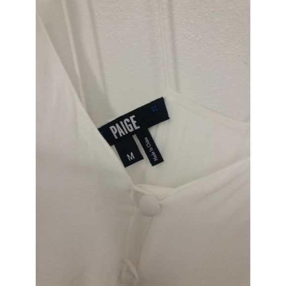 Paige Paige Lyssa White Maxi Dress Size M / US 6-8 / IT 42-44 - 7 Thumbnail