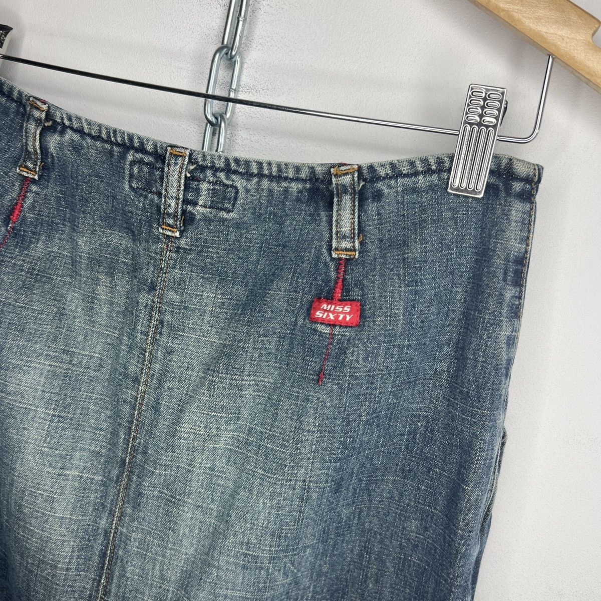 Miss Sixty Miss Sixty Denim Long Skirt Vintage Apparel Size 28" / US 6 / IT 42 - 6 Thumbnail