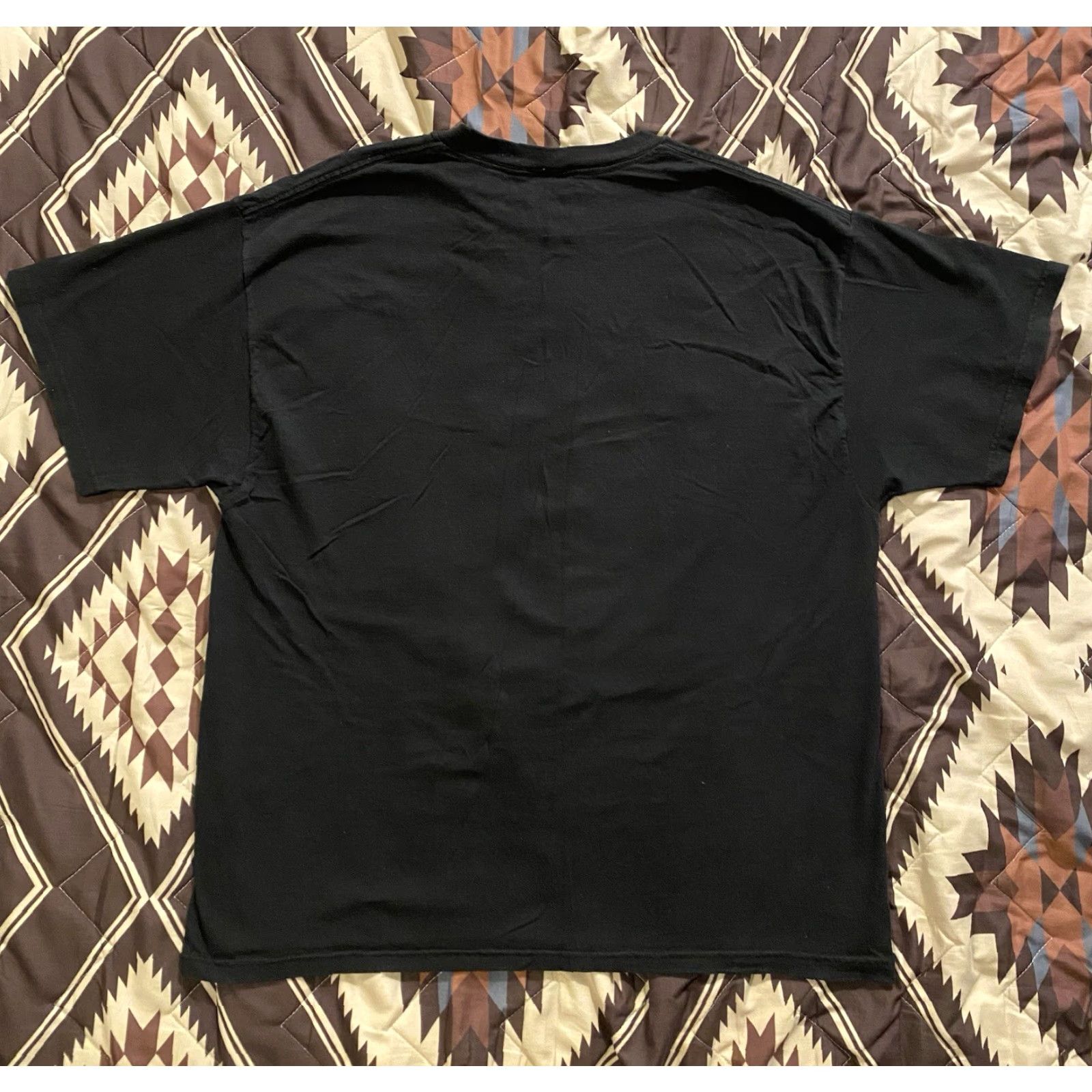 Delta VINTAGE Delta Pro Weight T Shirt CSI Las Vegas Promo Shirt Black Mens XL T-Shirt Graphic Print Crew Neck Short Sleeve Size US XL / EU 56 / 4 - 2 Thumbnail