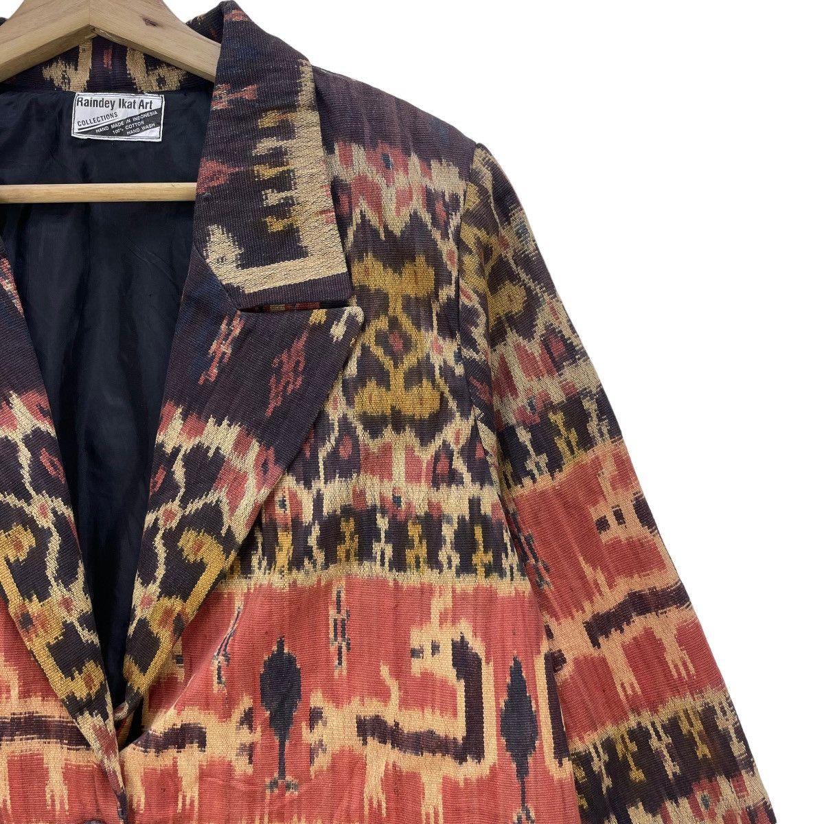 Zimmermann Vintage Art 100% Cotton Full Print Jacket Size M / US 6-8 / IT 42-44 - 4 Thumbnail