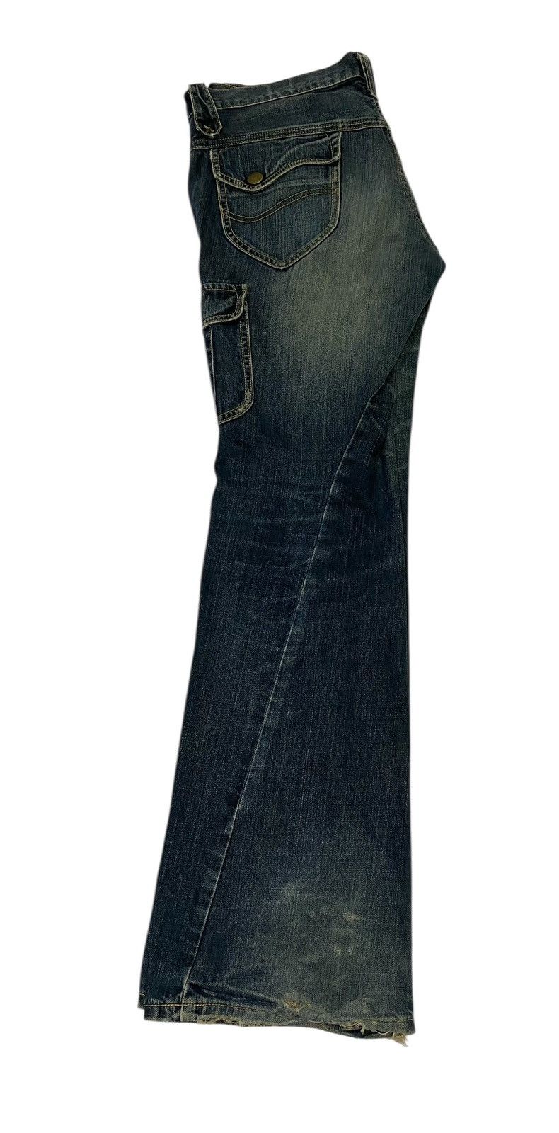Lee Vintage Lee flare spinal twist jeans Size US 35 - 11 Thumbnail