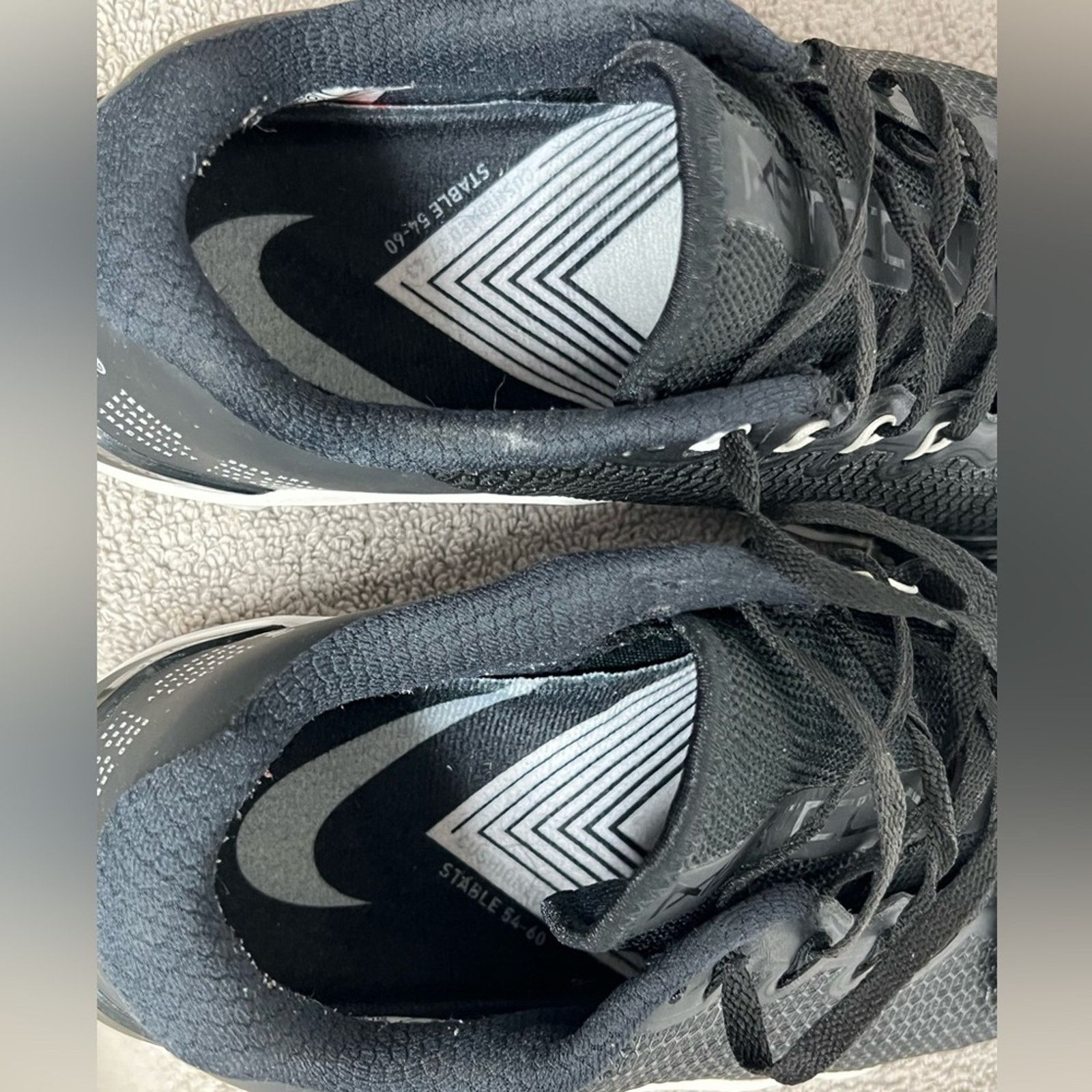 Nike Nike Metcon 5 Black White CrossFit Training Shoes Womens 9 Size US 9 / IT 39 - 8 Thumbnail