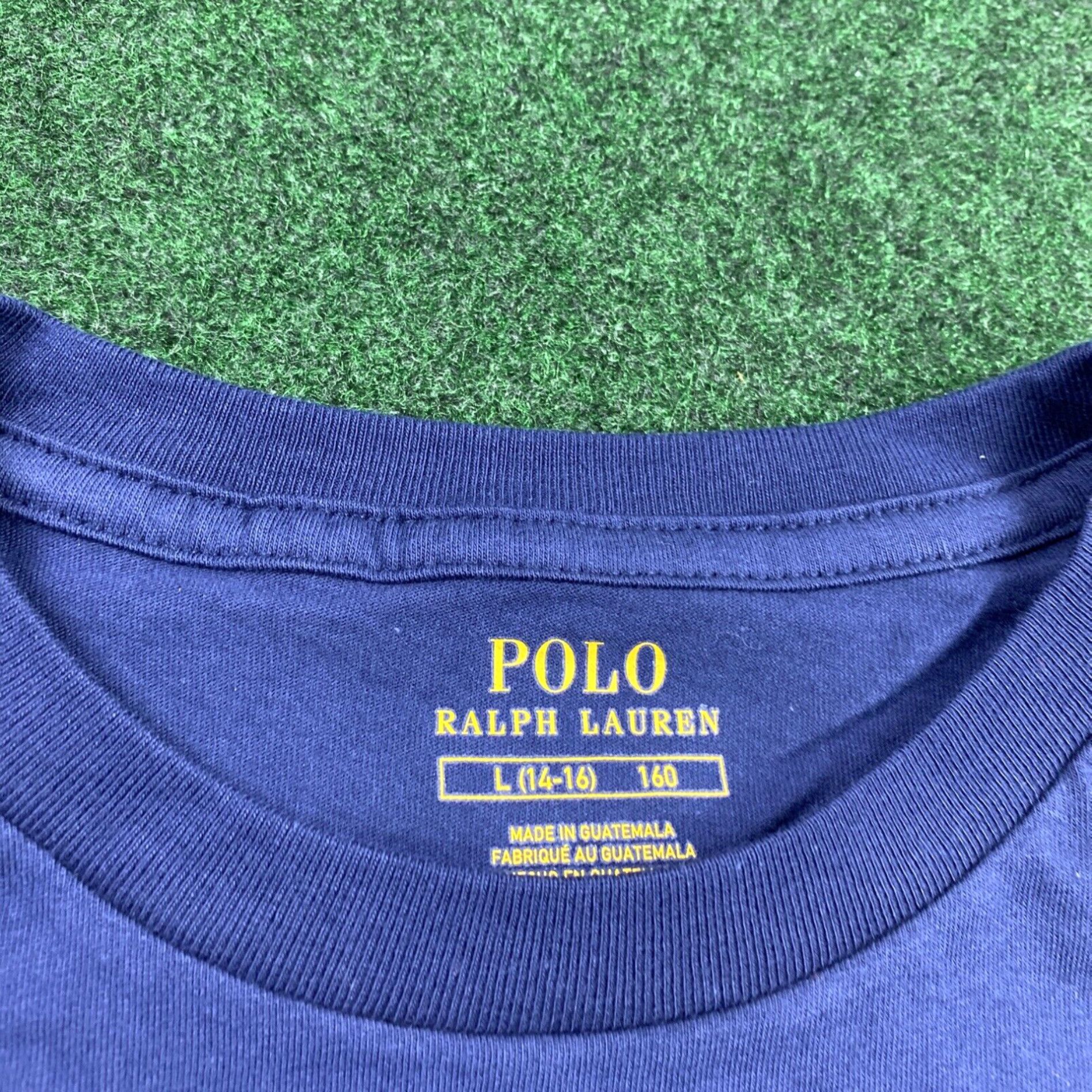 Polo Ralph Lauren NWT Vtg Polo Ralph Lauren USA Flag Shirt Youth Large NEW with Tags Size US L / EU 52-54 / 3 - 4 Thumbnail