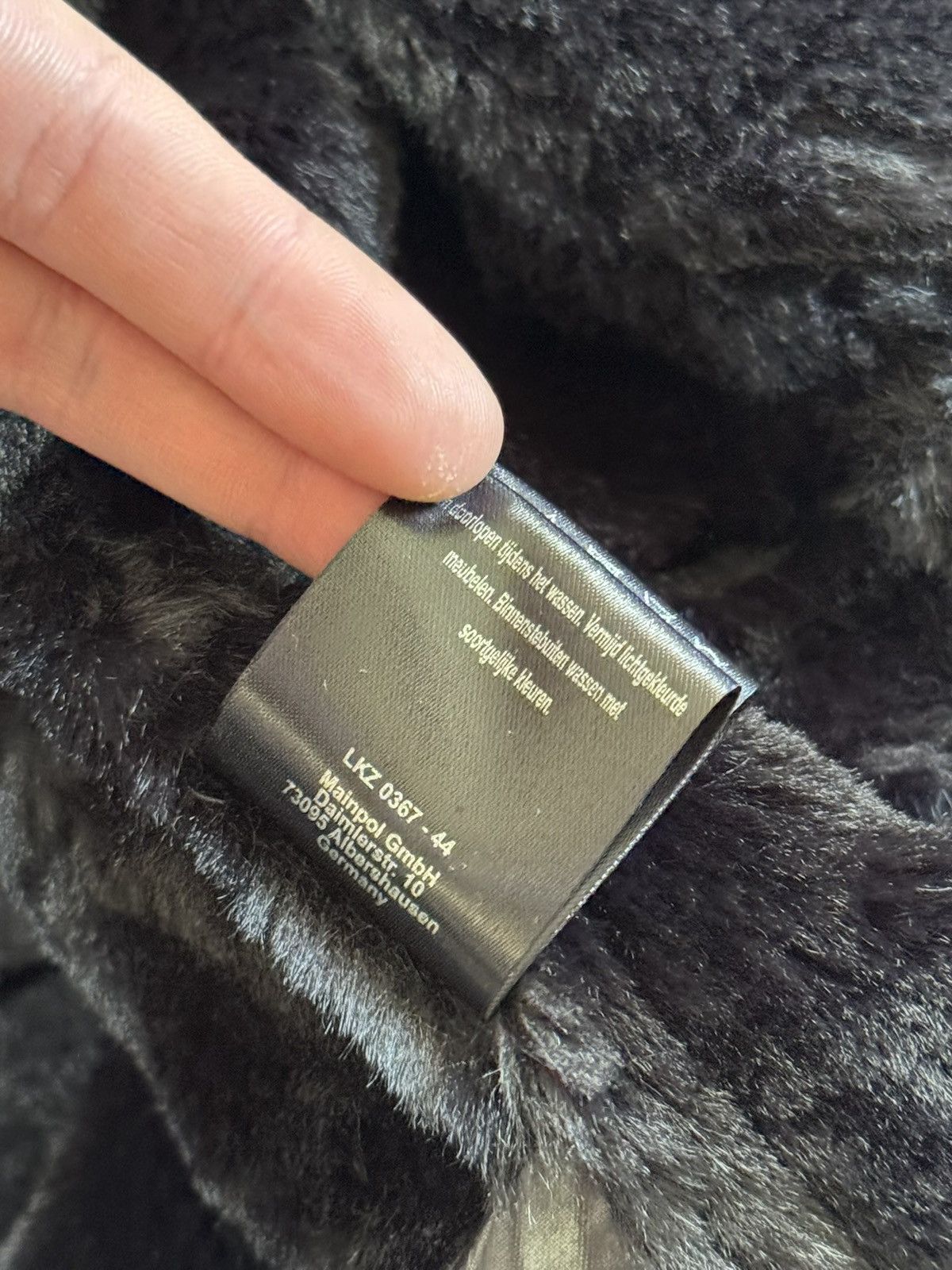 Miss Sixty Retro Fur Faux black jacket coat if six was nine y2k L.G.B. Size XL / US 12-14 / IT 48-50 - 12 Thumbnail