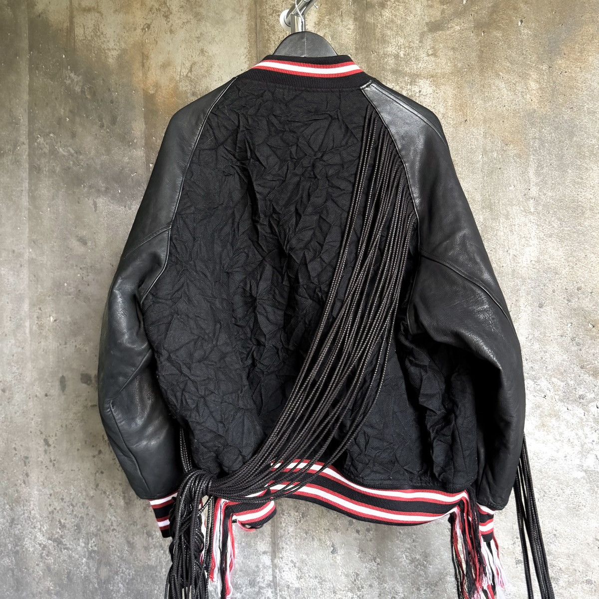 Facetasm FACETASM FW18 RUNWAY Tassel Varsity Jacket Size US XL / EU 56 / 4 - 2 Thumbnail