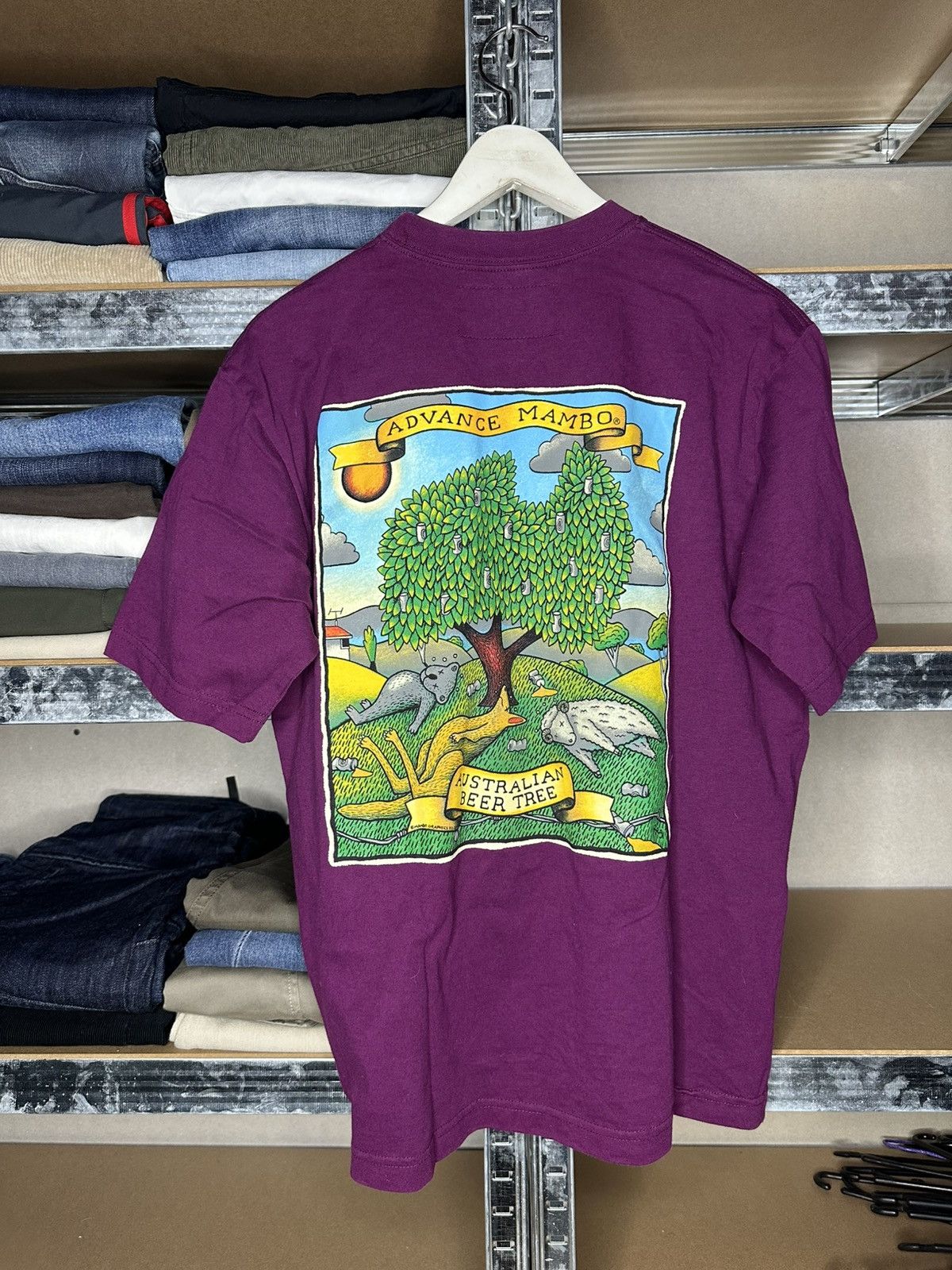Mambo Mambo T-Shirt Australian Beer Tree Reg Mombassa Graphic 2000 Size US M / EU 48-50 / 2 - 2 Thumbnail