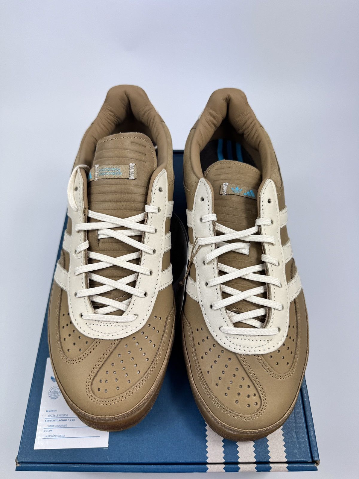 Adidas ADIDAS X MESSI X BAD BUNNY GAZELLIE SNEAKERS Size US 10.5 / EU 43-44 - 3 Thumbnail