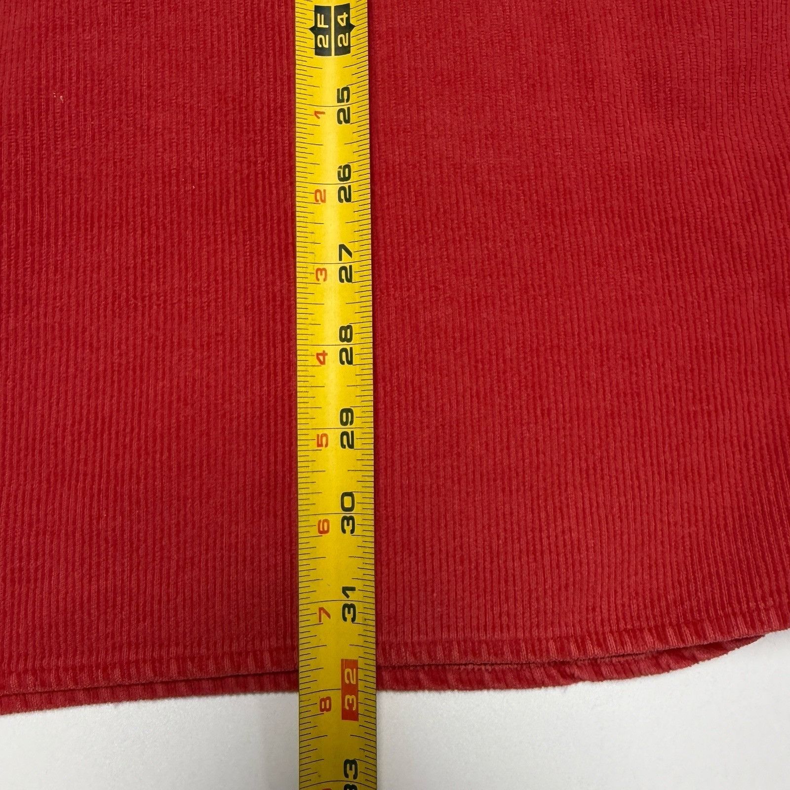 Structure × Vintage Vintage Structure Corduroy Anorak Jacket Adult Large Red Col Size US L / EU 52-54 / 3 - 15 Thumbnail