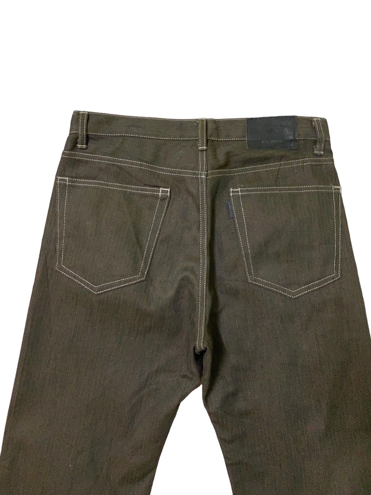 Tete Homme Vintage TETE HOMME Striped Brown Denim Pant Size US 28 / EU 44 - 8 Thumbnail