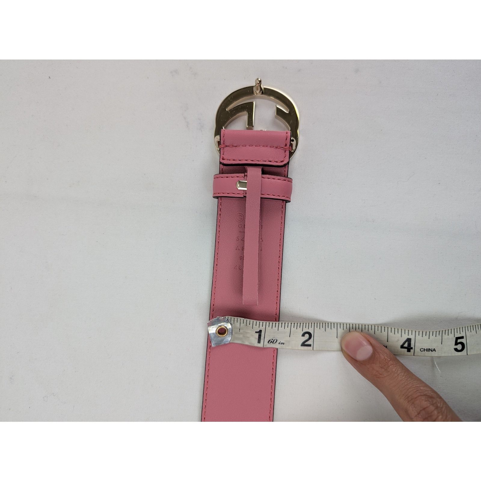 Gucci o1rshd1 Size: 90cm / Moon Belt in Glossy Pink Size ONE SIZE - 14 Thumbnail