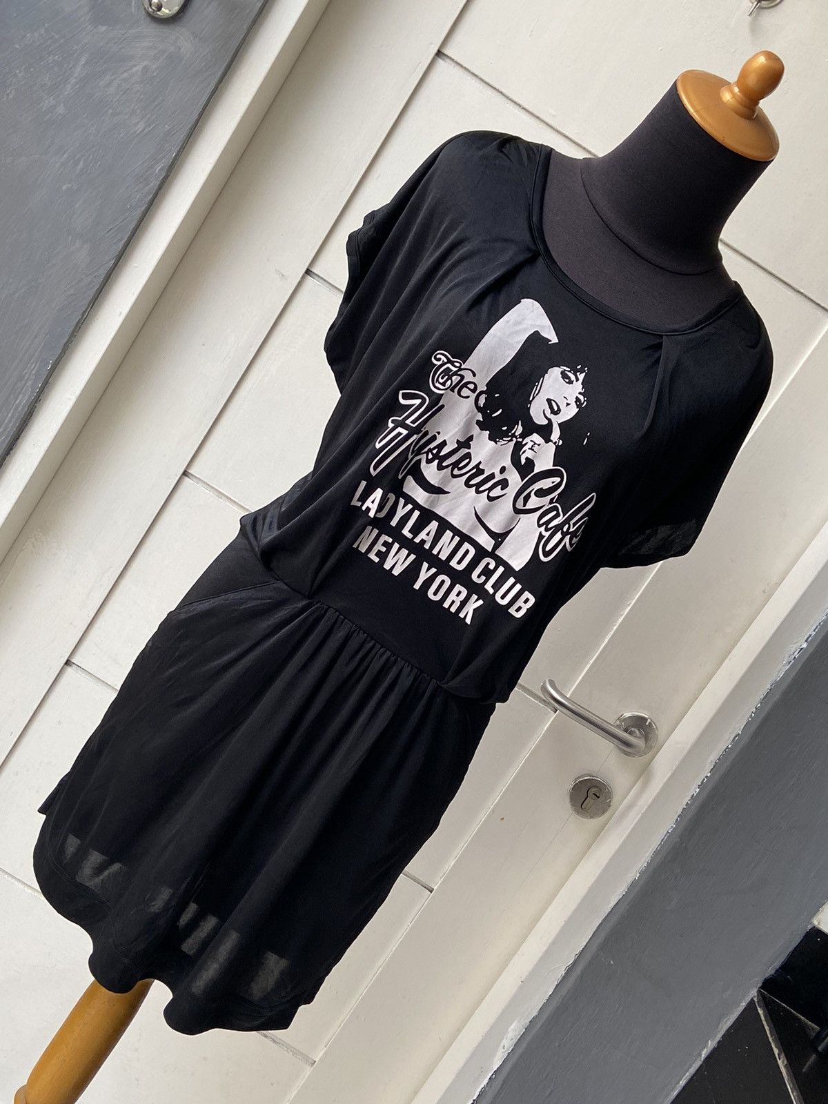 Hysteric Glamour HYSTERIC GLAMOUR Black Printed Dress Size S / US 4 / IT 40 - 3 Thumbnail