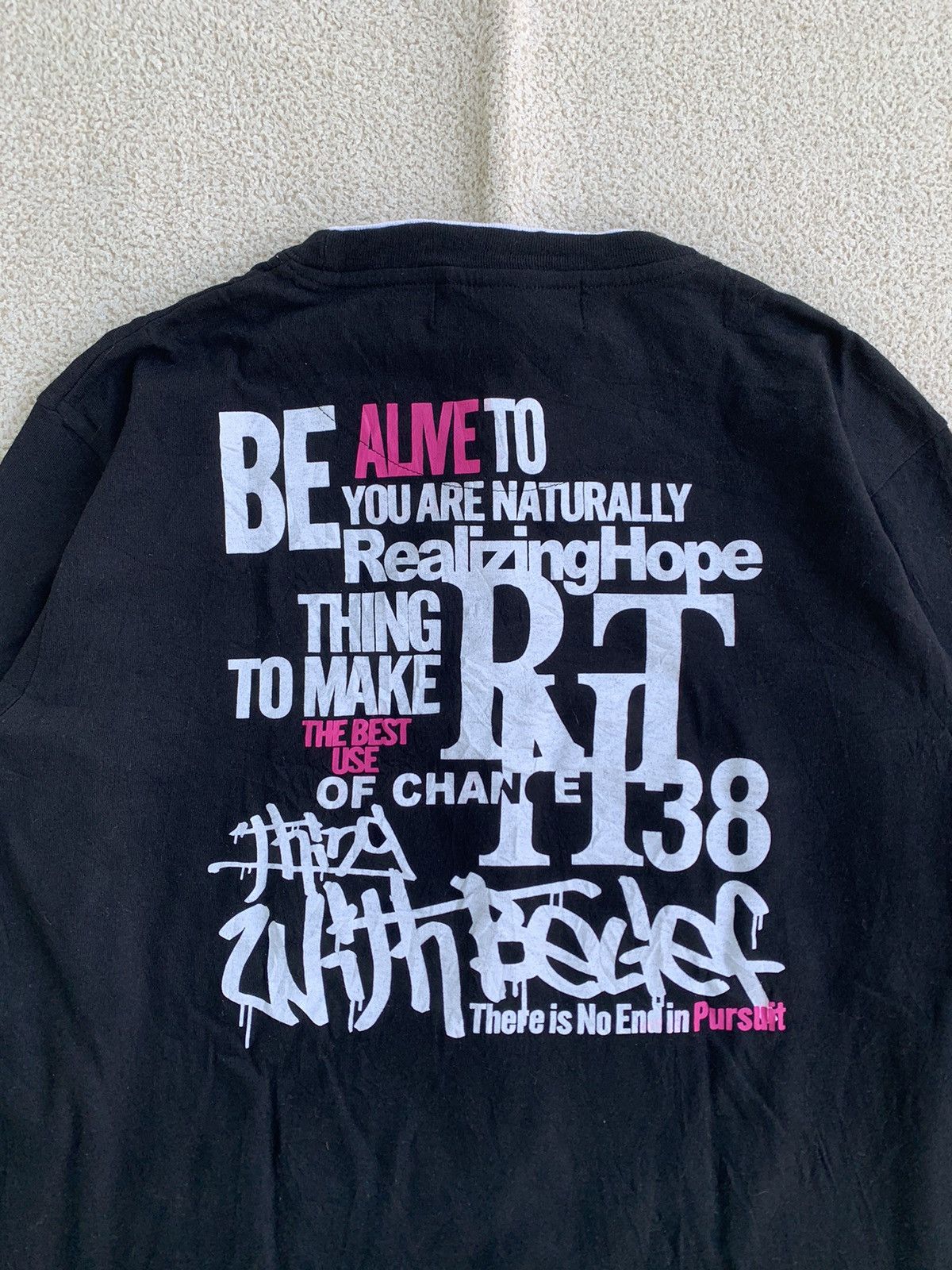 Beauty Beast × If Six Was Nine × Japanese Brand Beaumont Carr Poem Longsleeve Y2k style Size US L / EU 52-54 / 3 - 4 Thumbnail