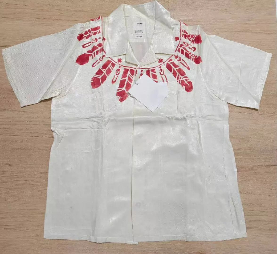 Visvim visvim 19SS SPOT FREE EDGE SHIRT Feathers Ivory 2 Size US M / EU 48-50 / 2 - 1 Thumbnail