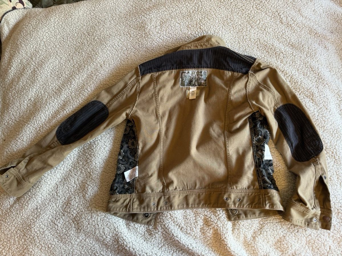 Diesel Diesel Rising Sun Khaki Denim Jacket Size US S / EU 44-46 / 1 - 13 Thumbnail